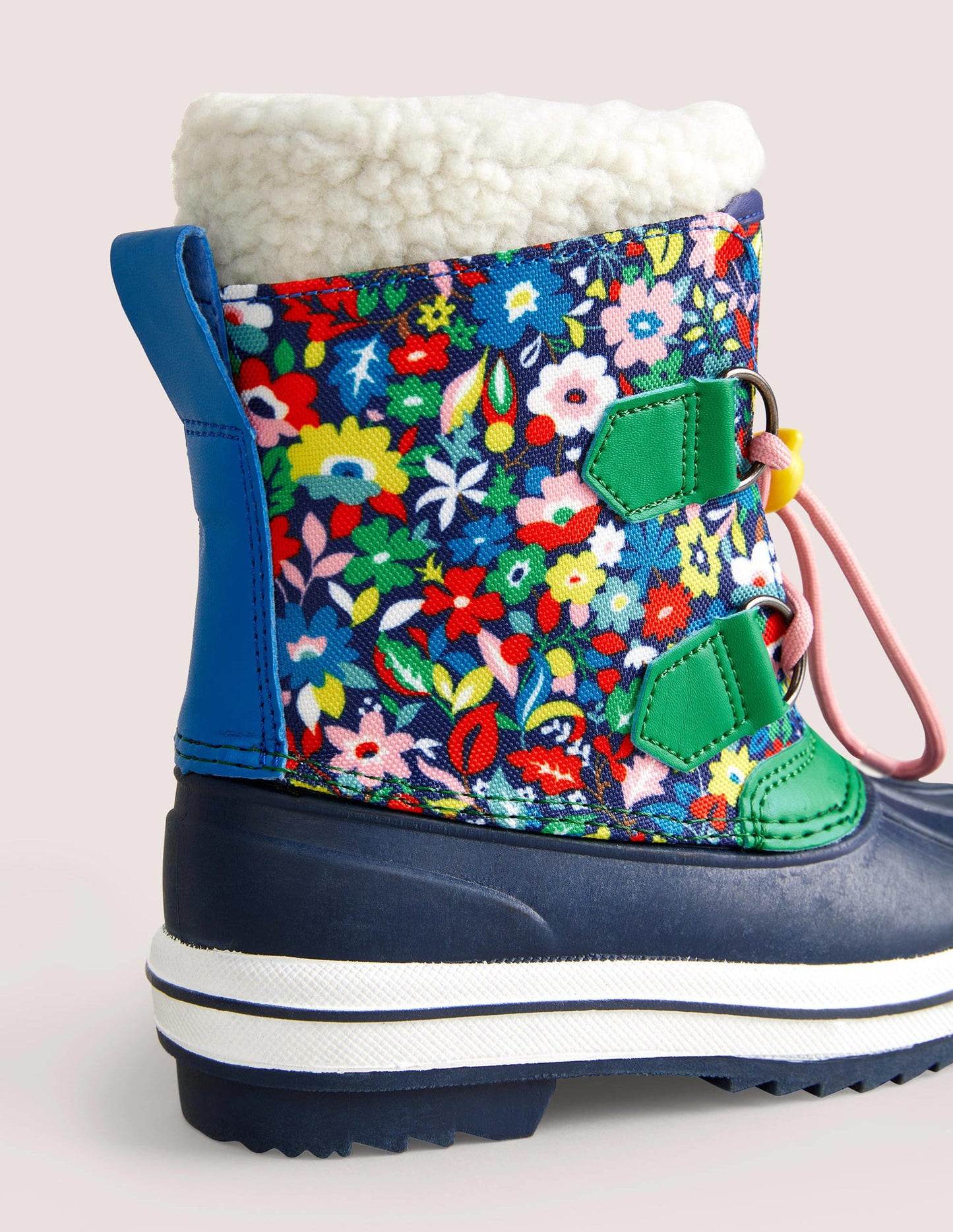 Allwetterstiefel-Bunt, Blumenmuster