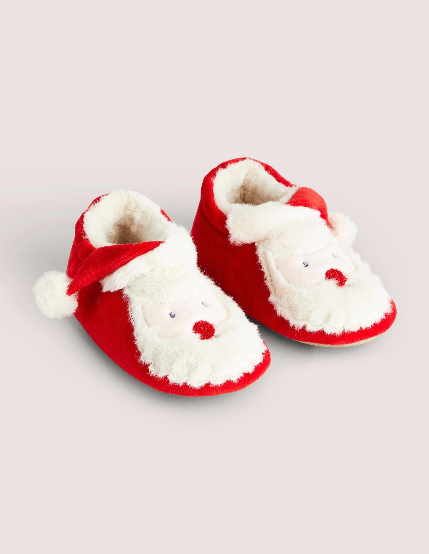 Weihnachts-Hausschuhe-Rot, Weihnachtsmann