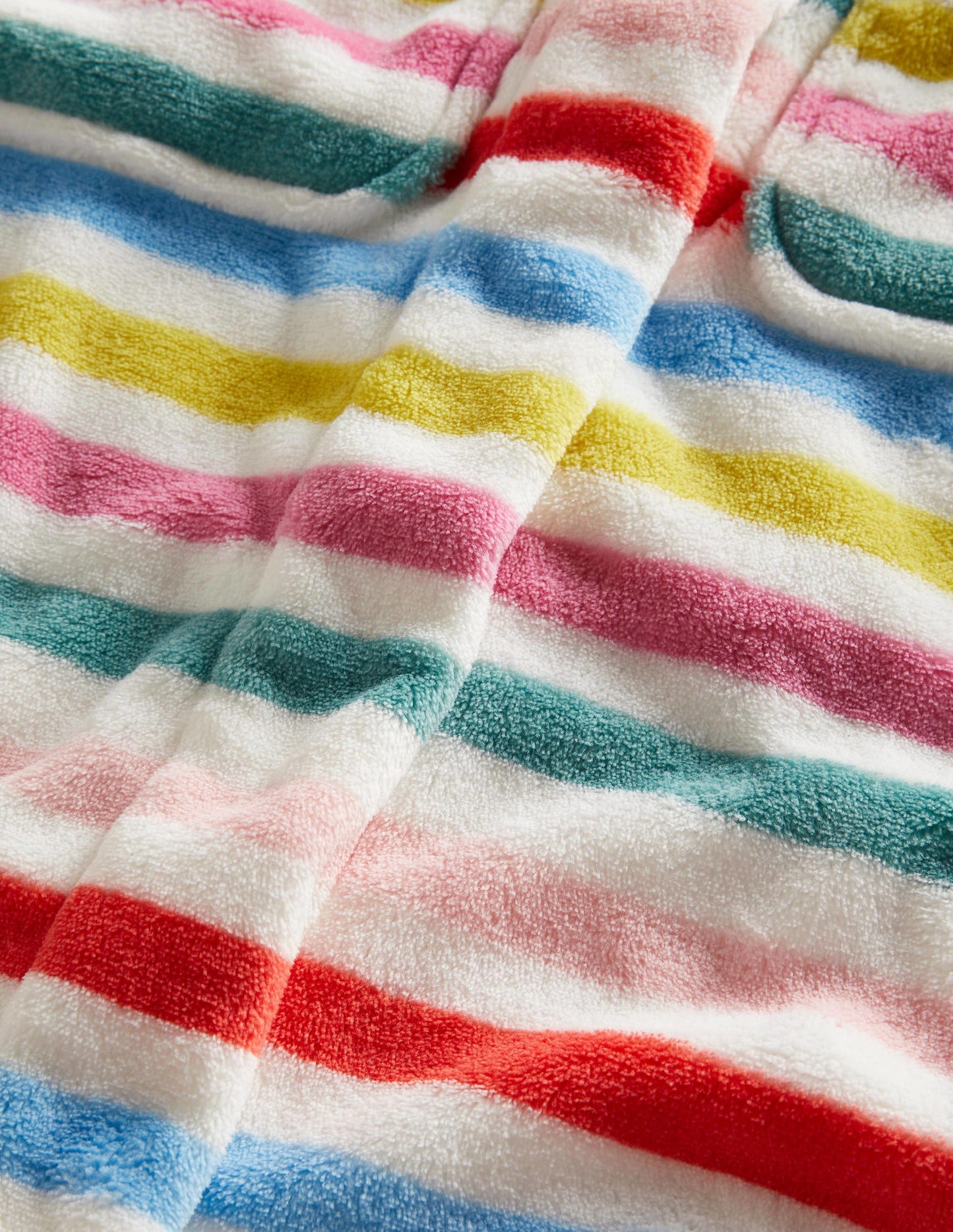 Bademantel-Bunt/Regenbogen, Gestreift