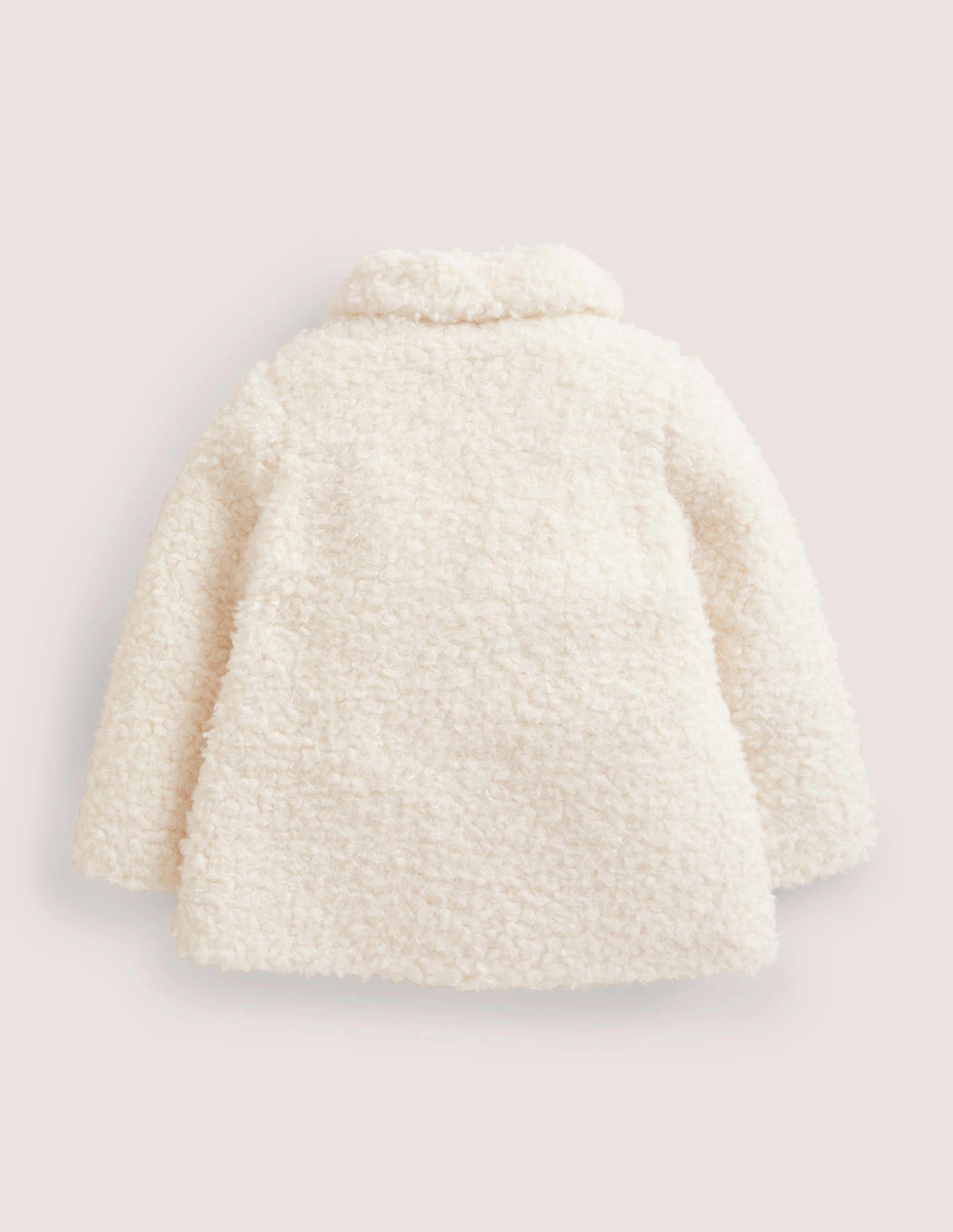 Kuschelige Jacke-Naturweiß