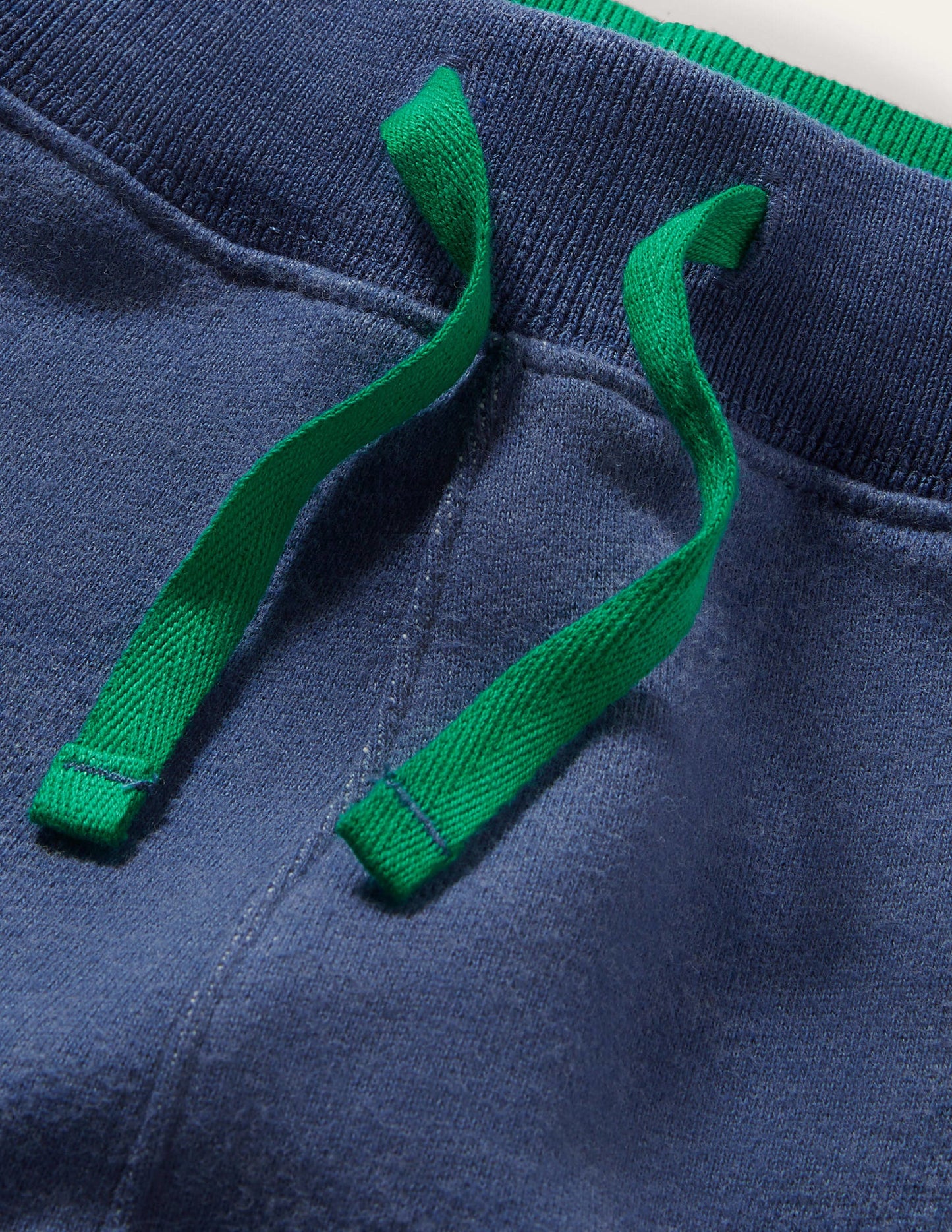 Pantalon basique en jersey-Bleu tribord