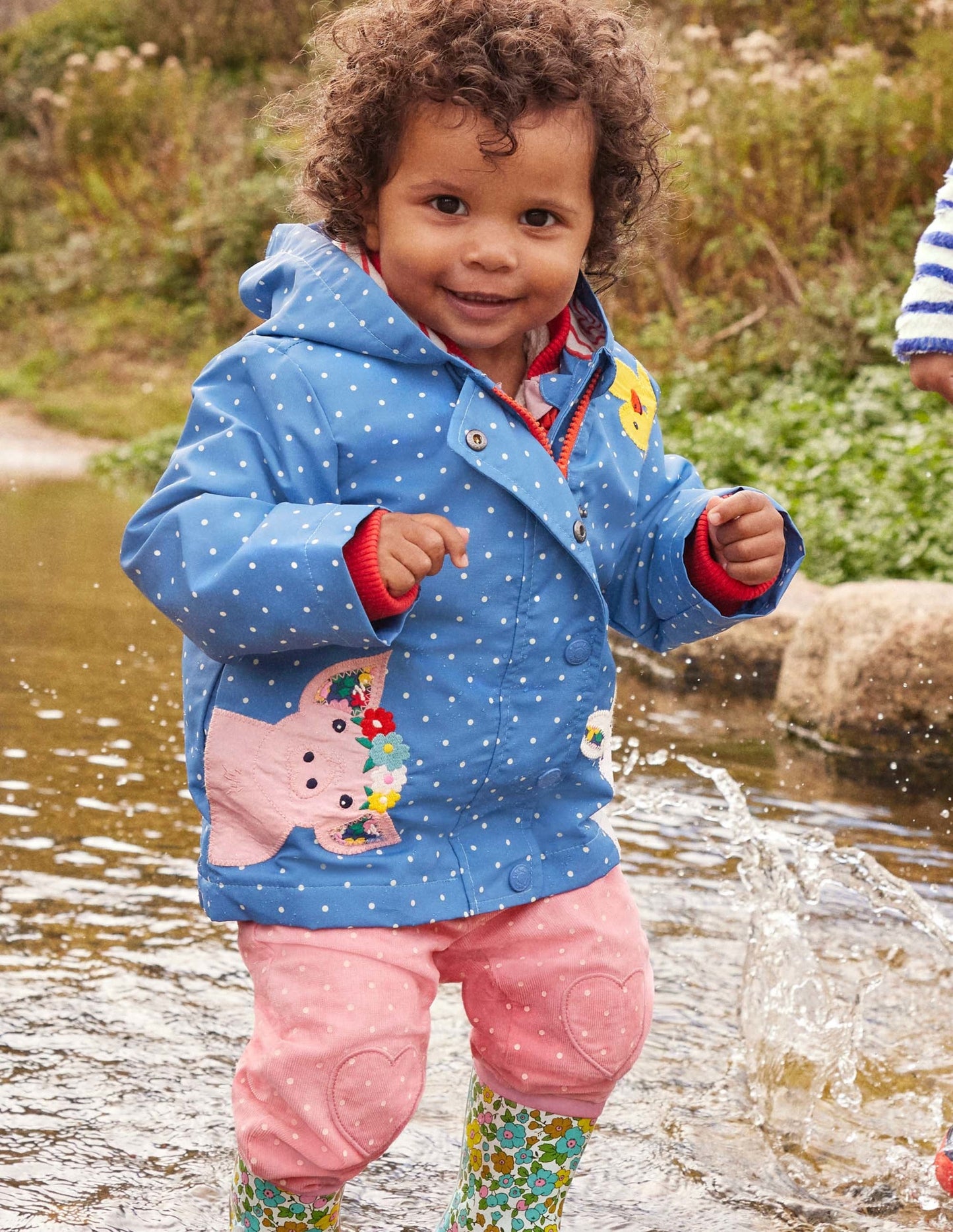 3-in-1-Jacke-Elisabethanisches Blau