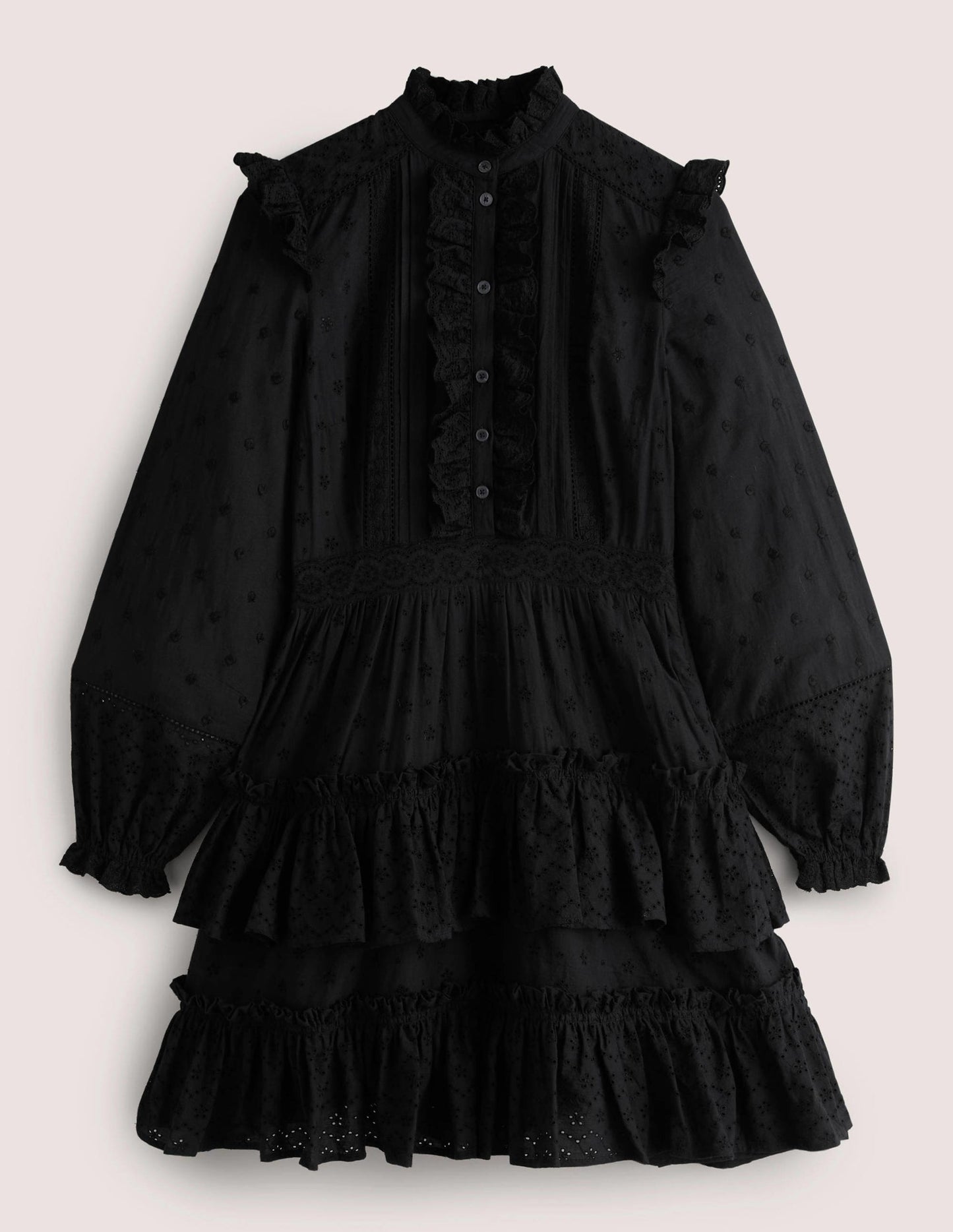 Abigail Jerseykleid-Schwarz