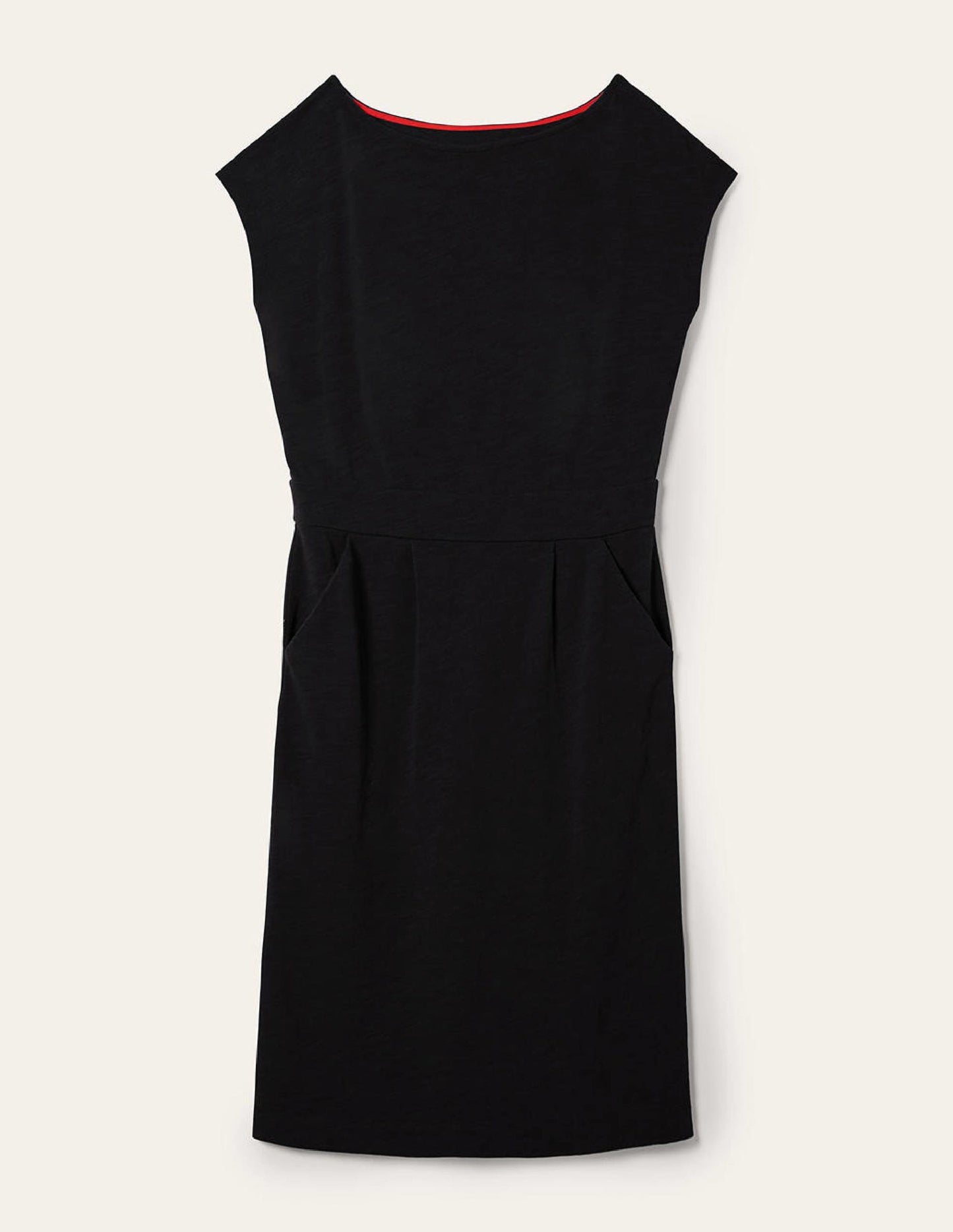 Robe Florrie en jersey-Noir