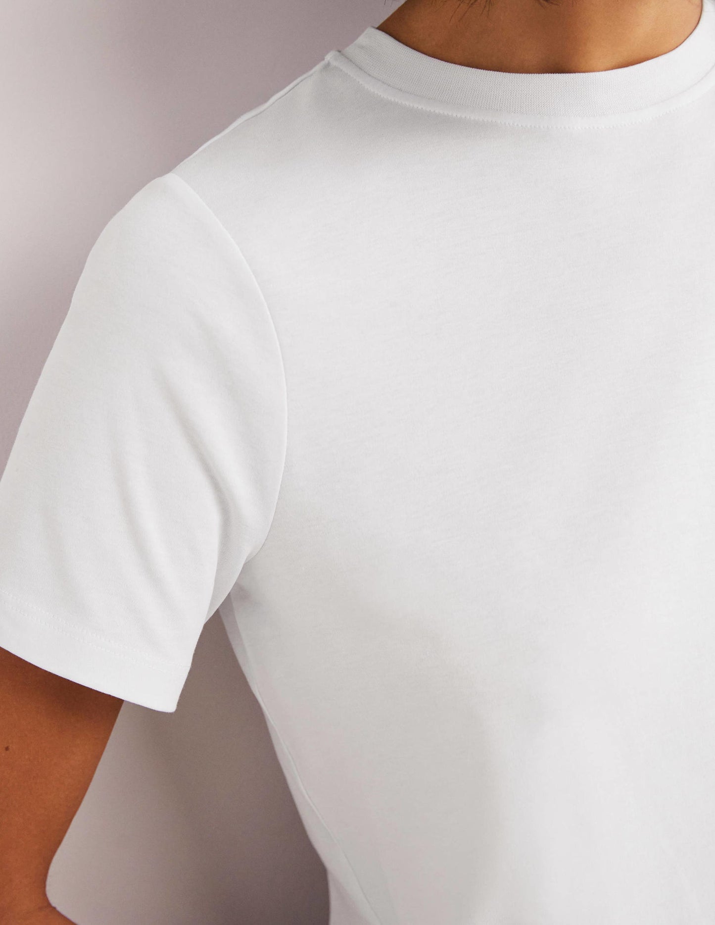 Perfect Cotton T-Shirt-White