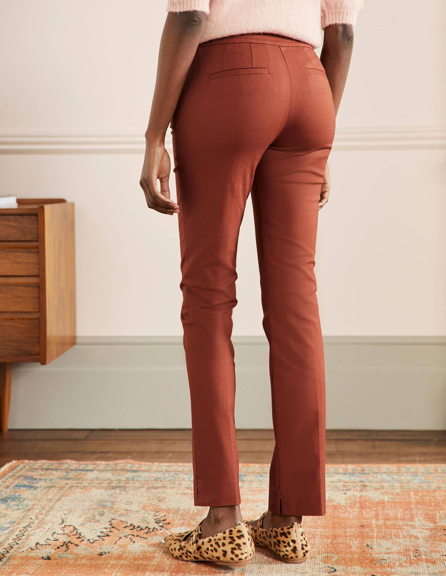 Richmond Trouser-Red Oak