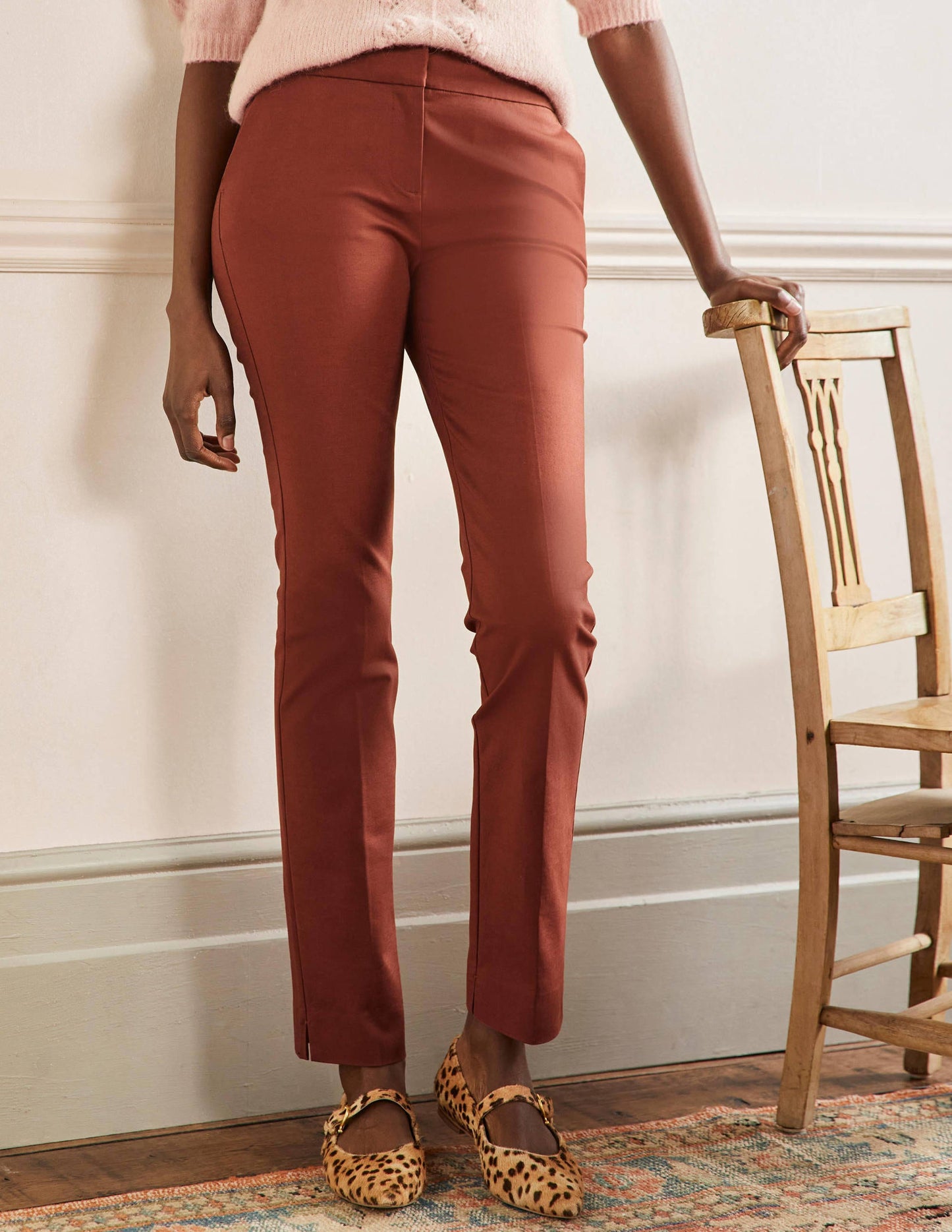 Richmond Trouser-Red Oak