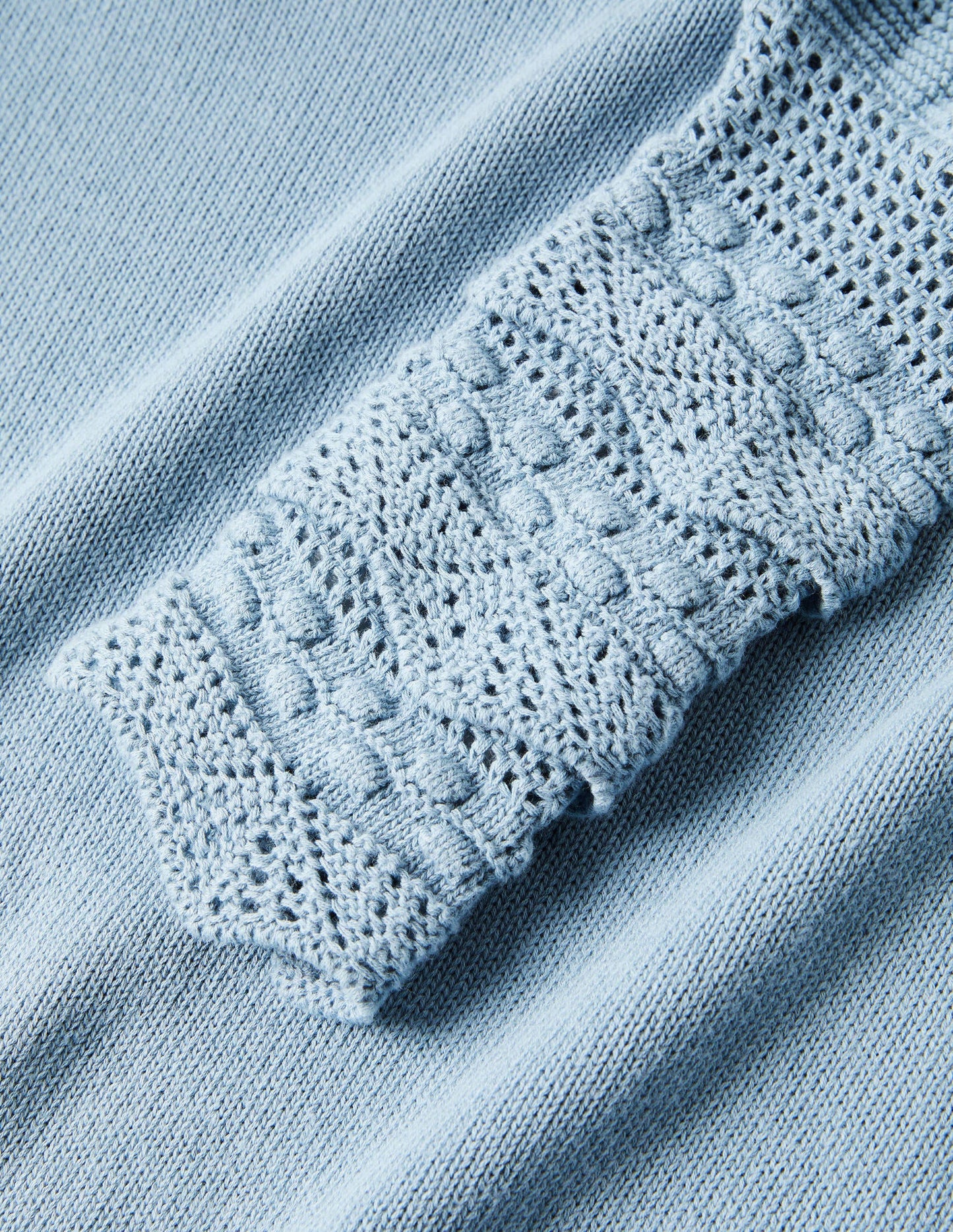 Sleeve Detail Knitted Jumper-Mountain Spring