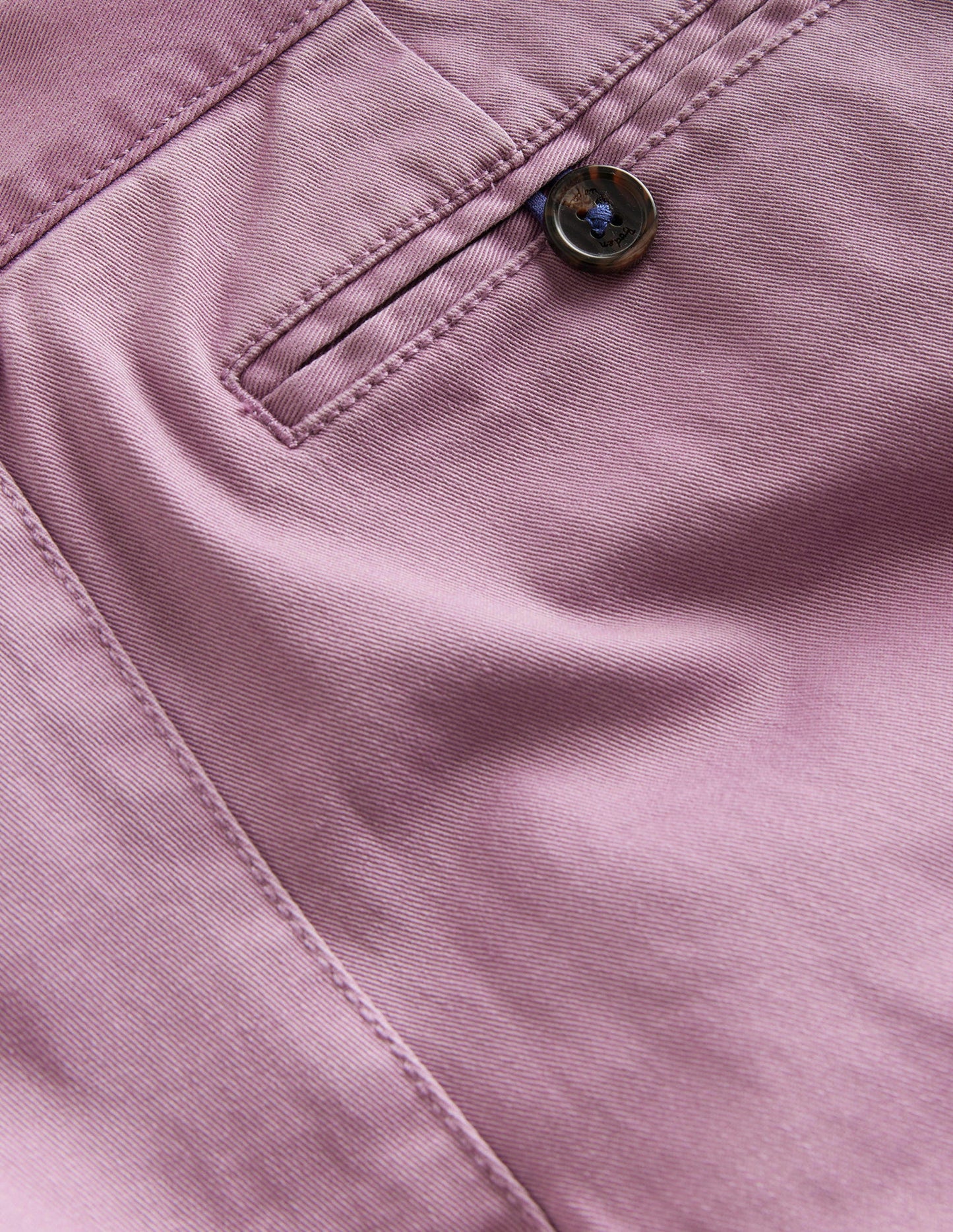 Chinohose mit weitem Bein-Mammut-Grau