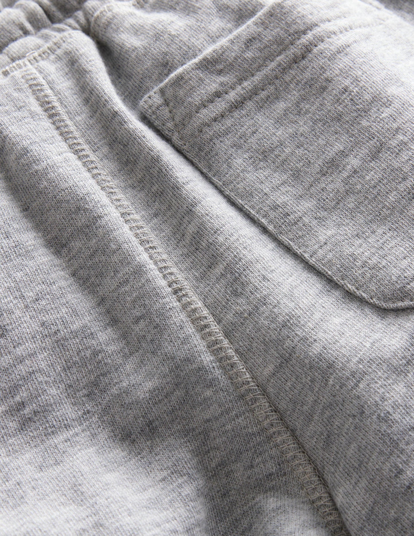 Slub Cargo Joggers-Grey Marl