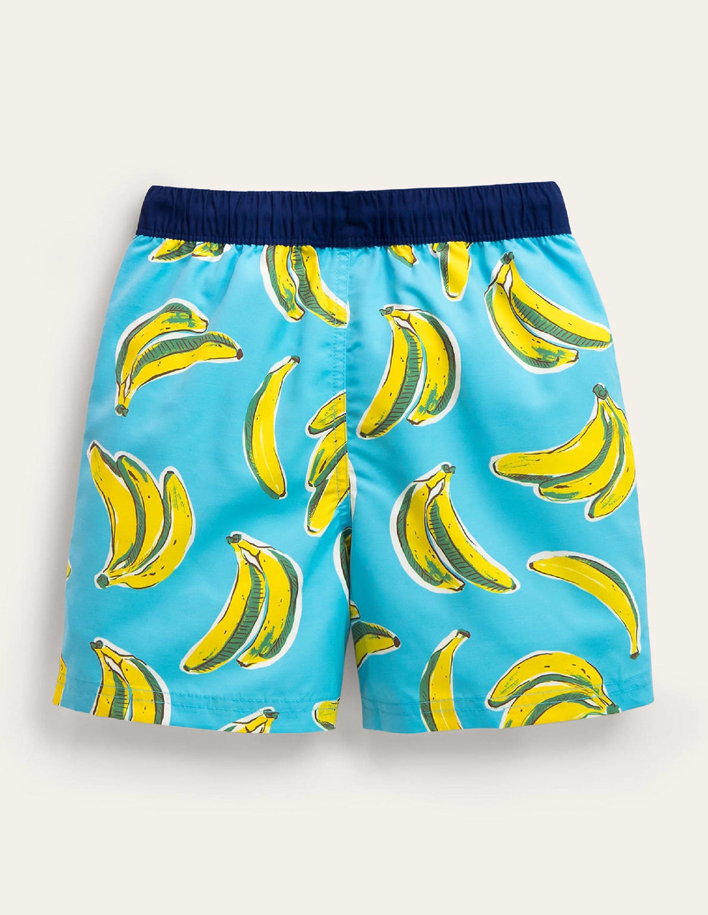 Swim Shorts-Aqua Bananas