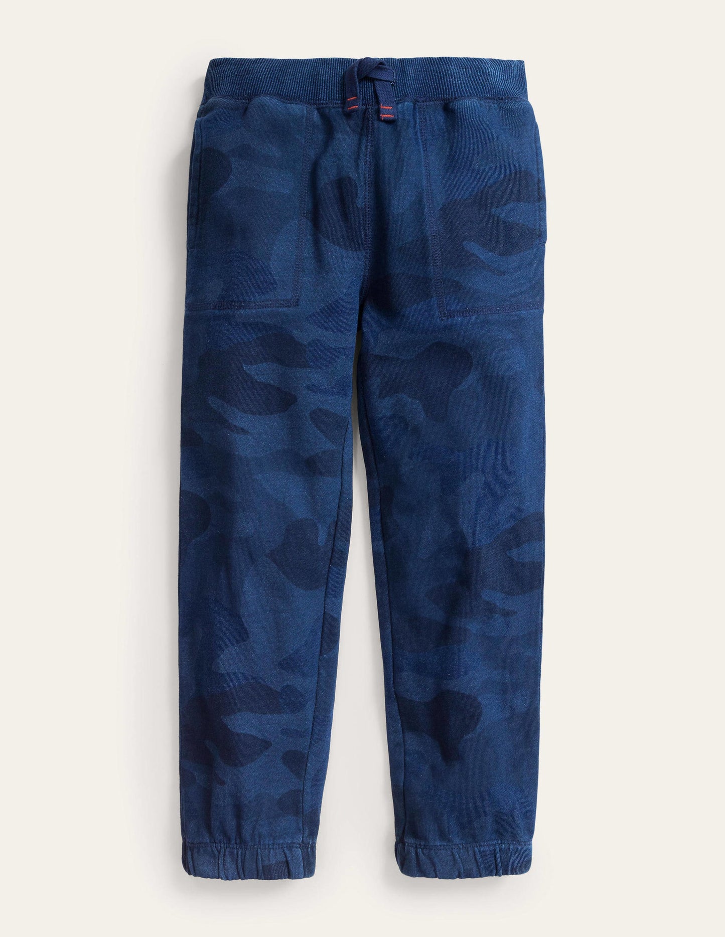 Gemusterte Jogginghose-Indigoblau, Camouflage