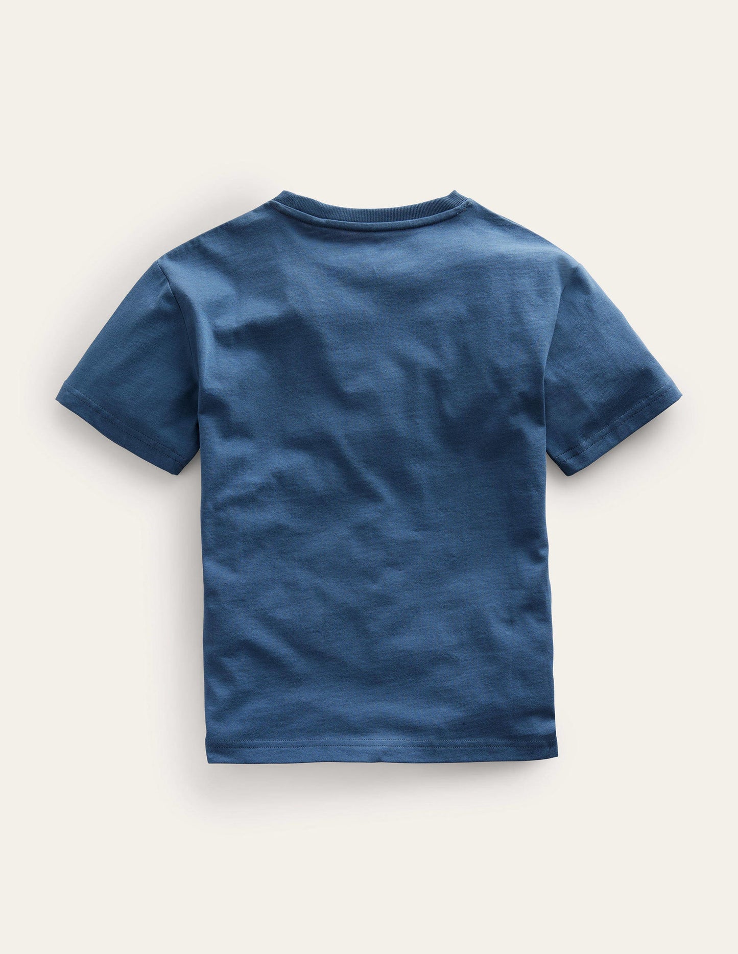 T-Shirt mit Spruch-Roboterblau, Free Hugs