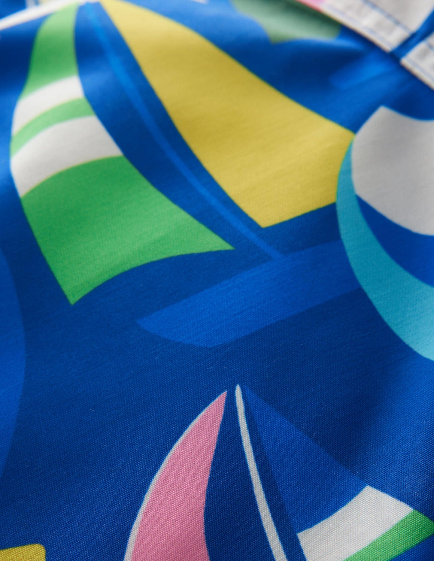 Badeshorts-Stahlblau, Boote