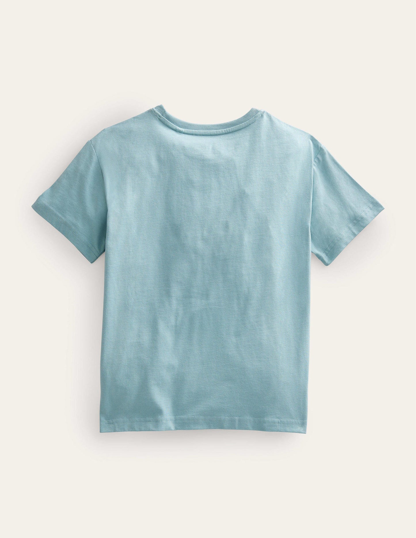 Lässiges Motiv-T-Shirt-Turmalinblau, Enten