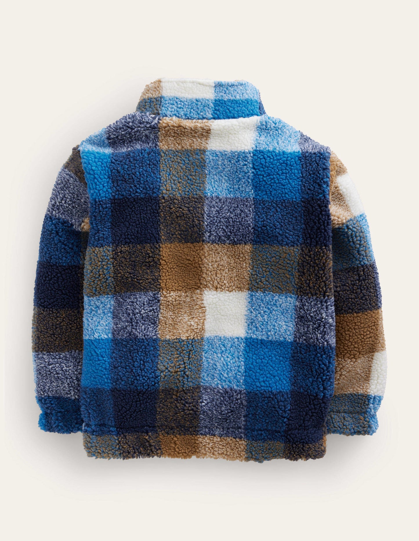Ultimate Cosy Borg Jacket-Multi Check