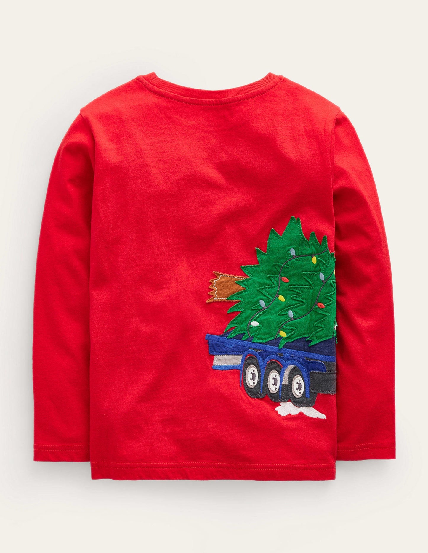 T-Shirt mit Truck-Applikation-Rockabilly Red Tree