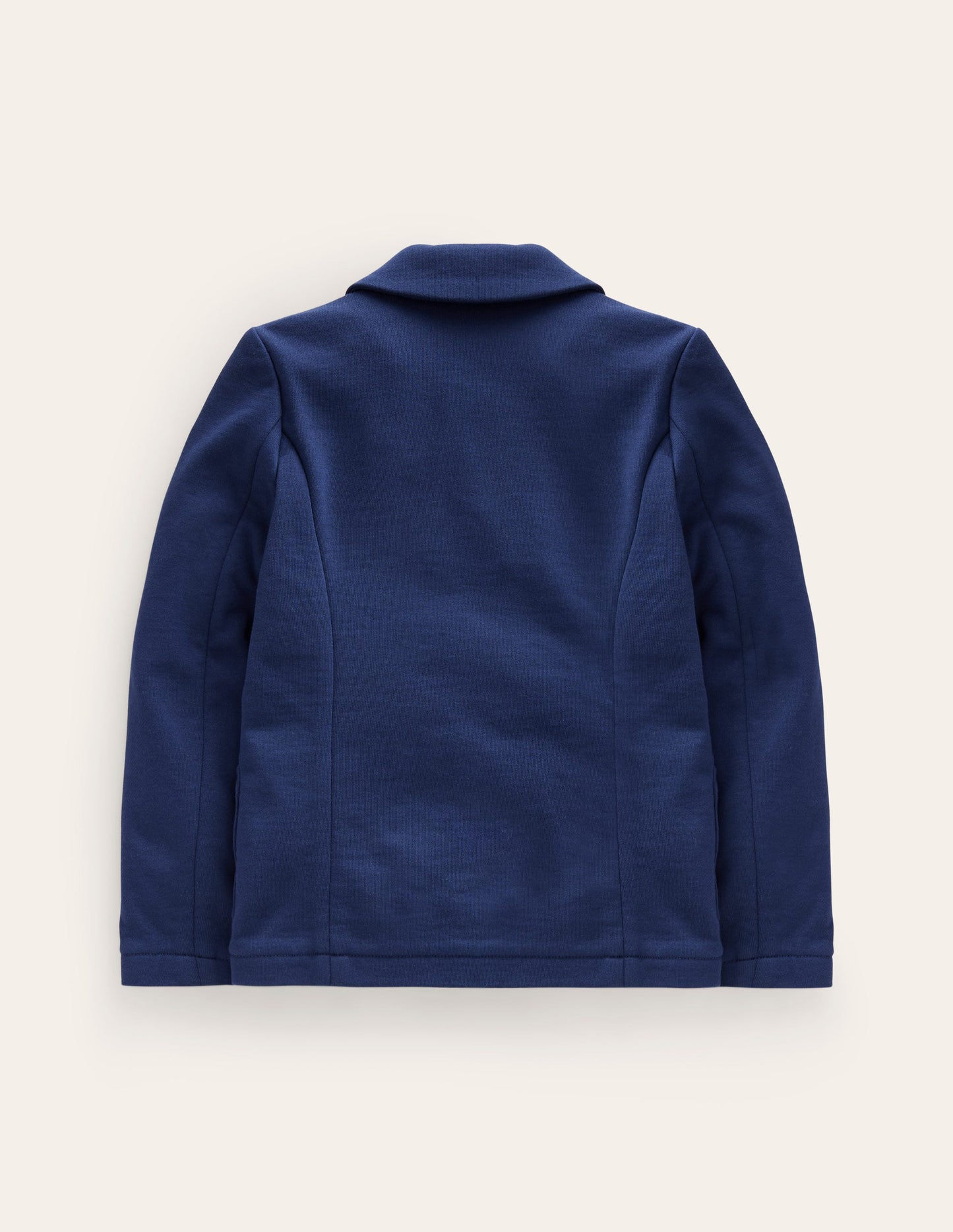 Jersey-Blazer-Schuluniform-Marineblau