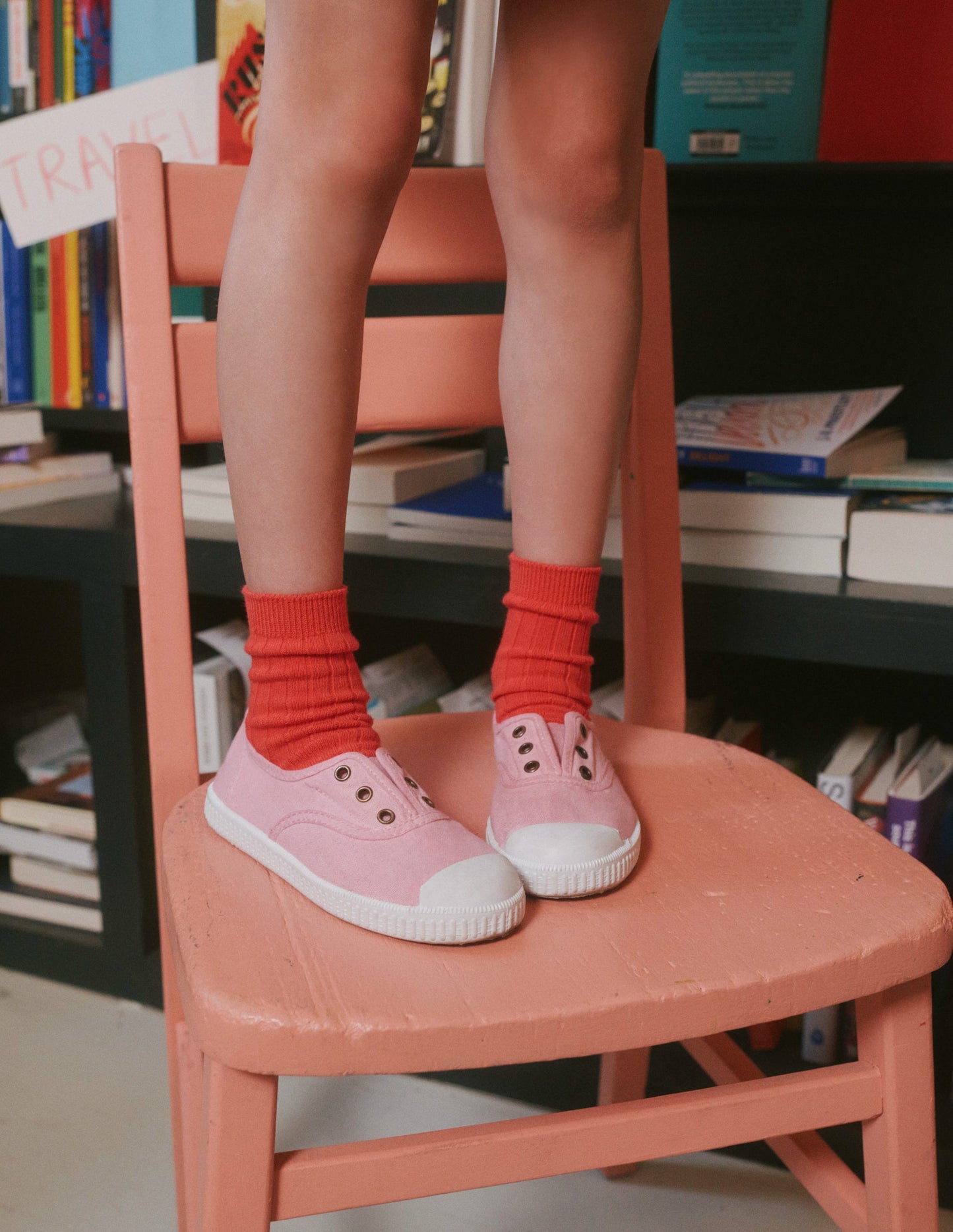 Canvas-Schuhe zum Hineinschlüpfen-Cameo-Rosa