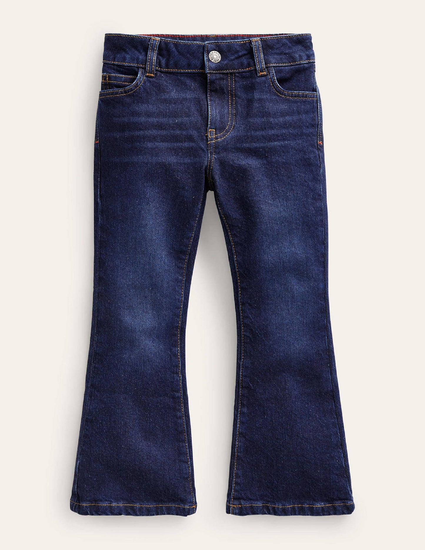 Ausgestellte Jeans-Dunkle Waschung