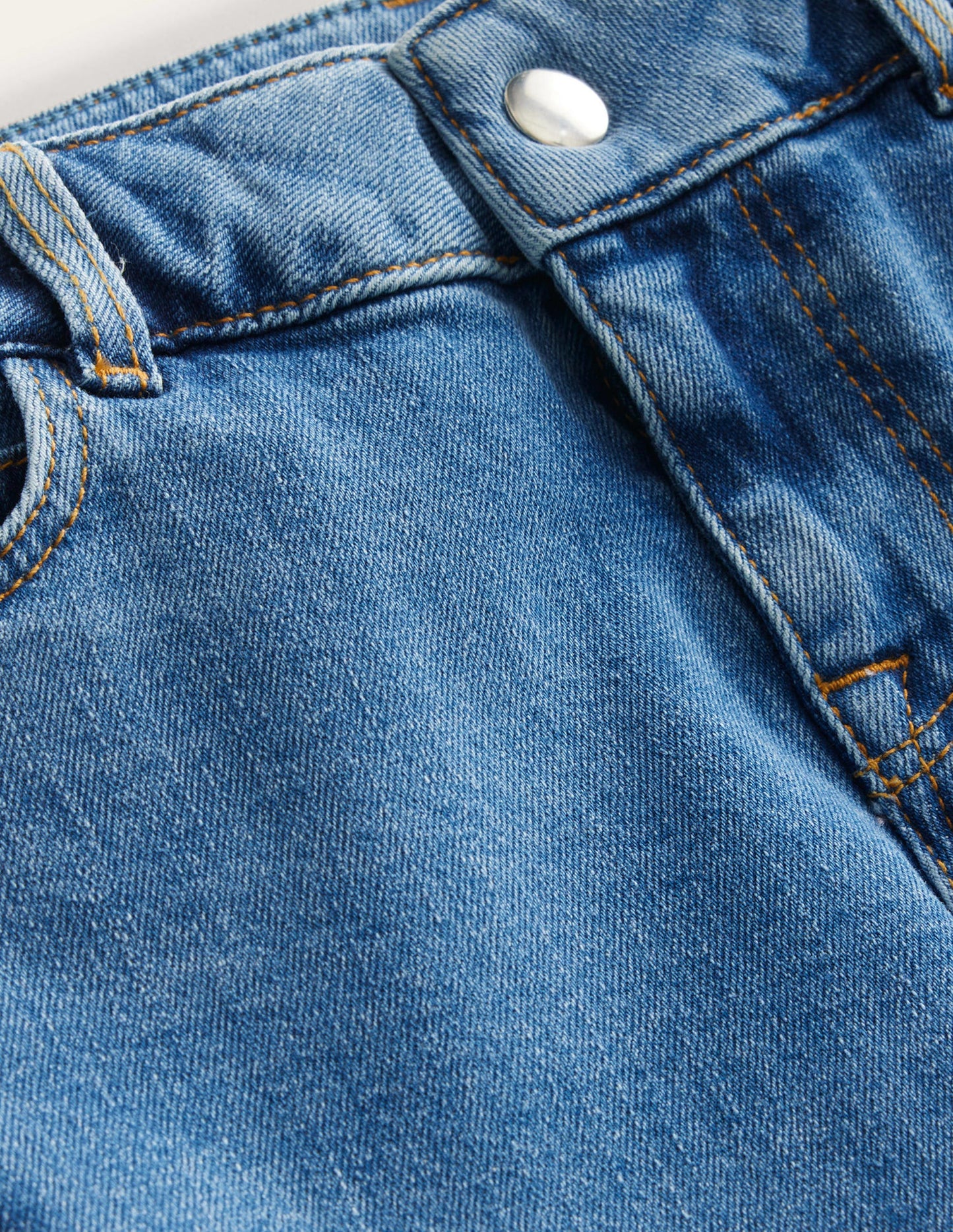 Hose mit weitem Bein-Medium Vintage Blau