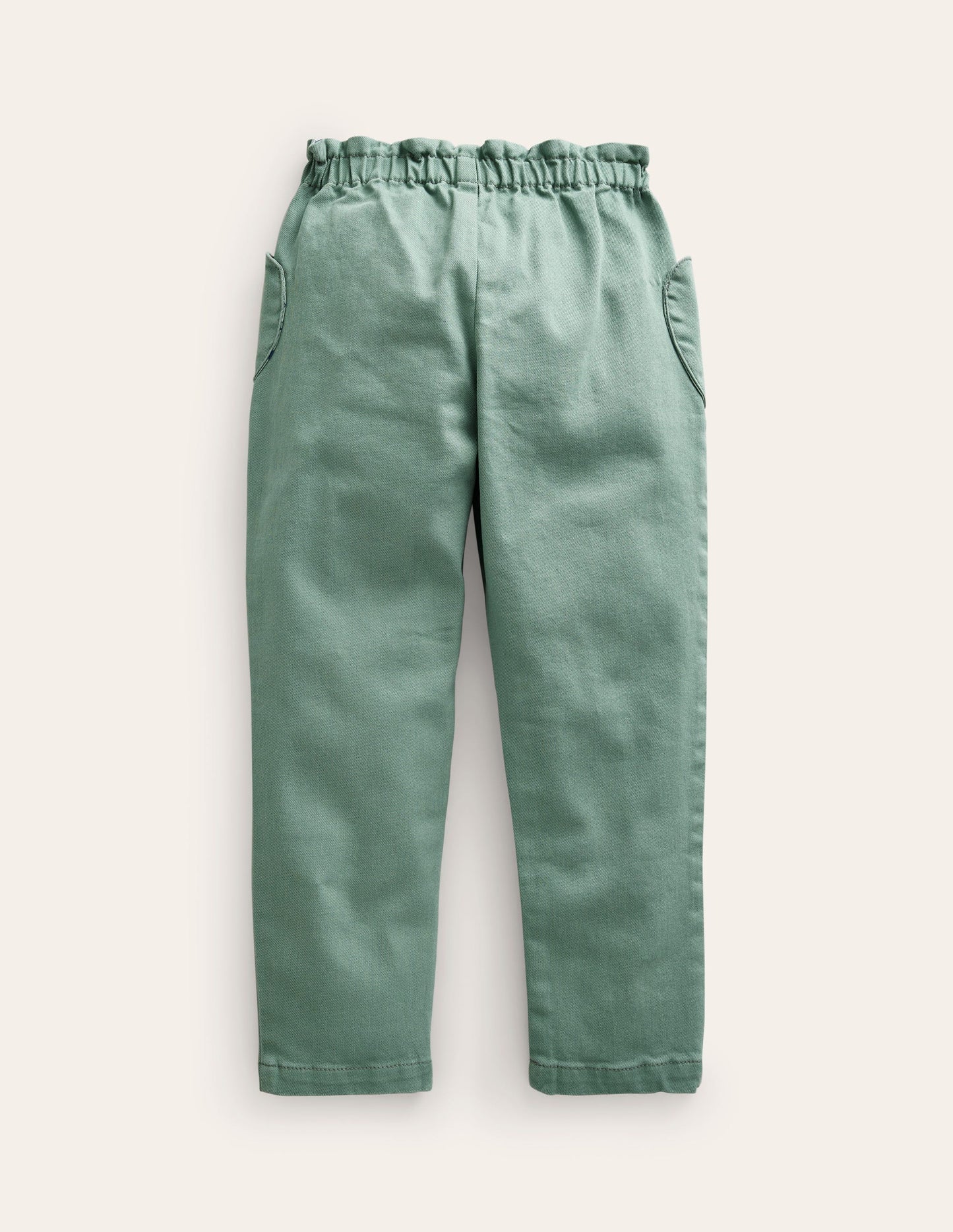 Pantalon à enfiler-Vert fumée