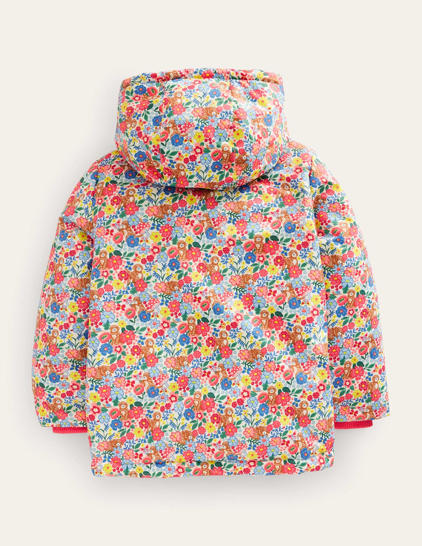 Anorak mit Sherpa-Futter-Bunt Winzige Welpen
