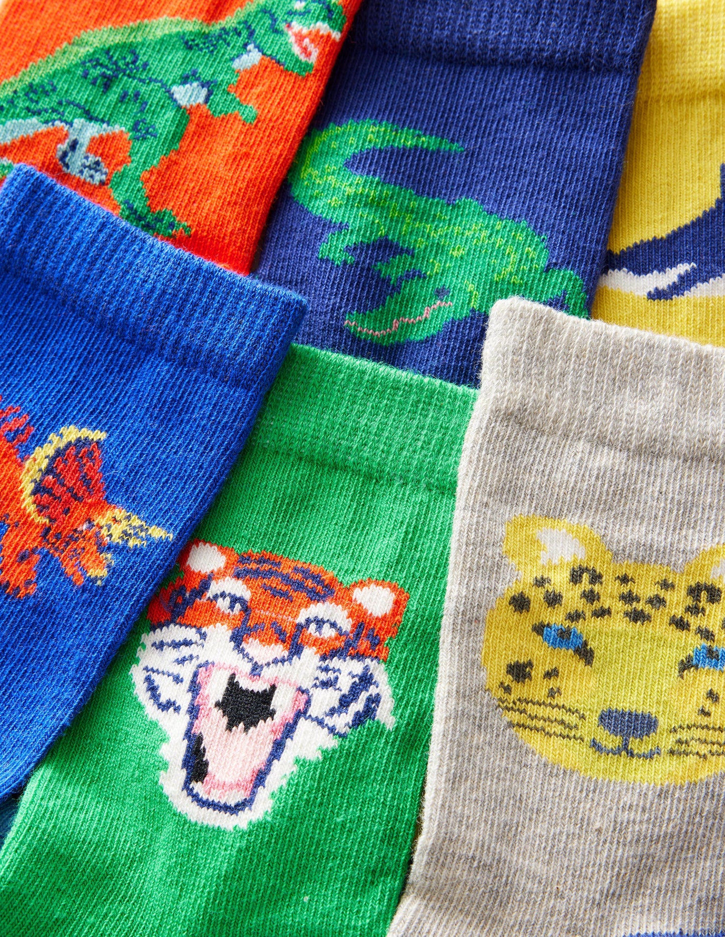 Box mit Socken im 7er-Pack-Bunte Tiere