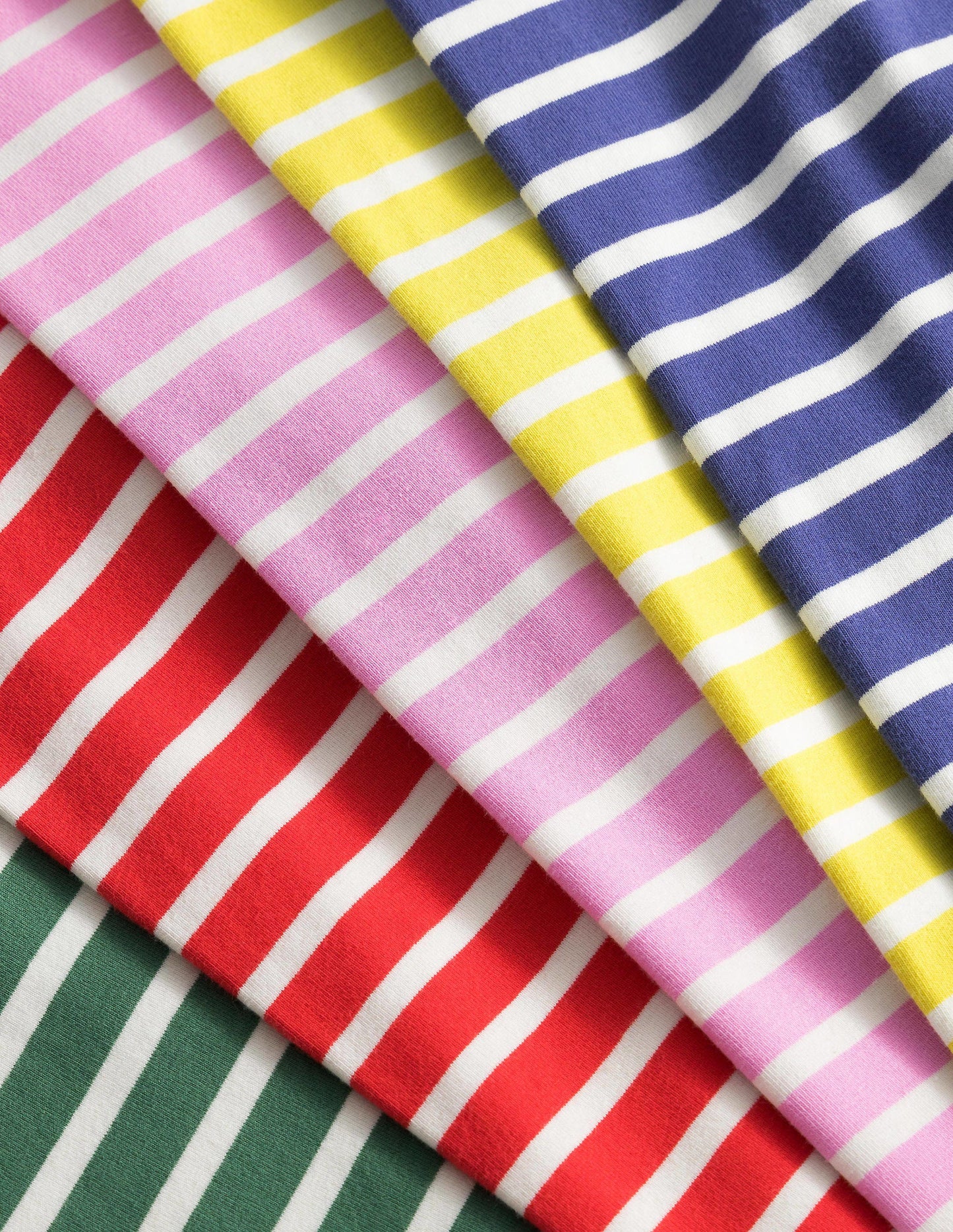 7/8-Leggings im 5er-Pack-Bunt, Gestreift
