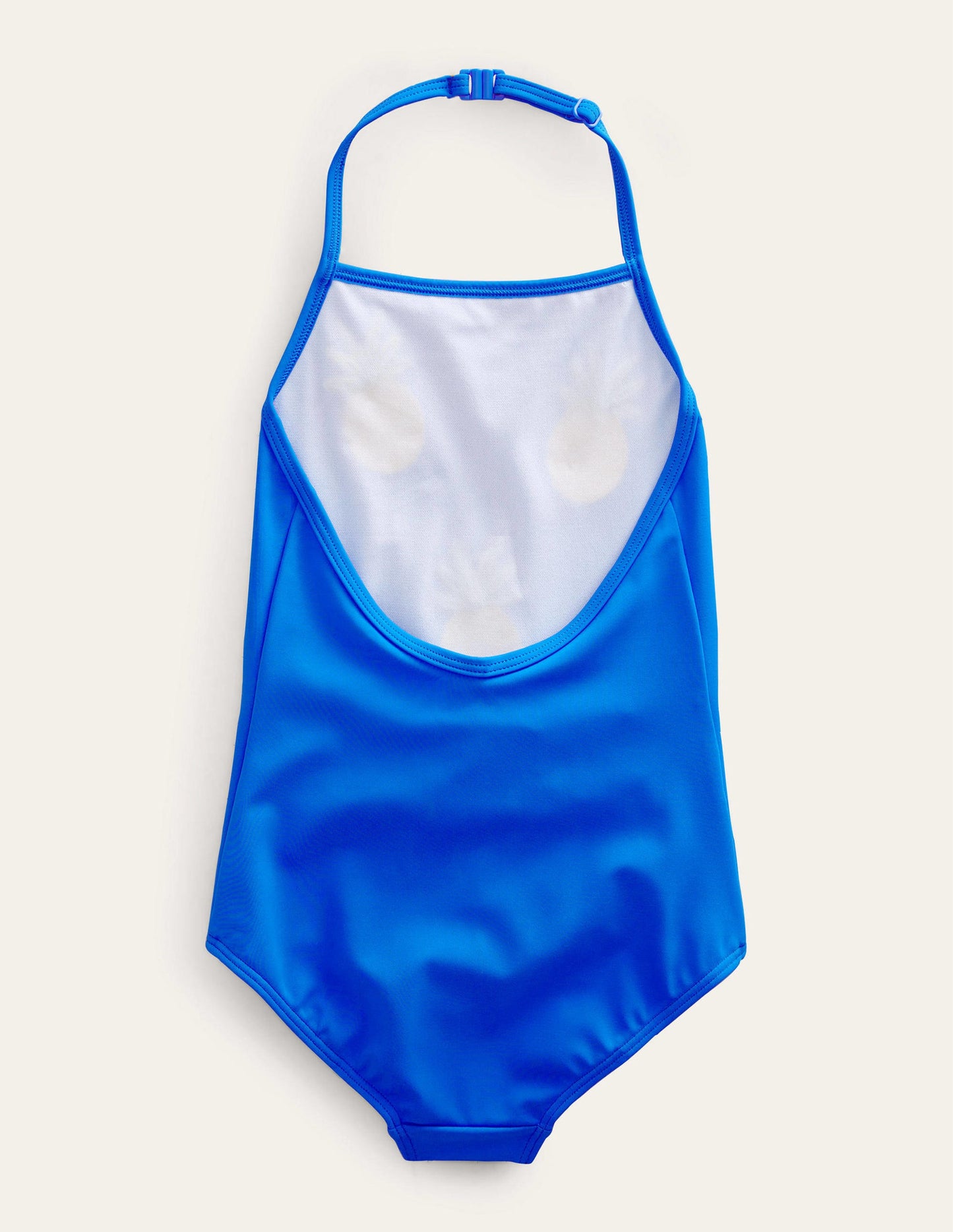 Badeanzug mit Obst-Applikation-Blau