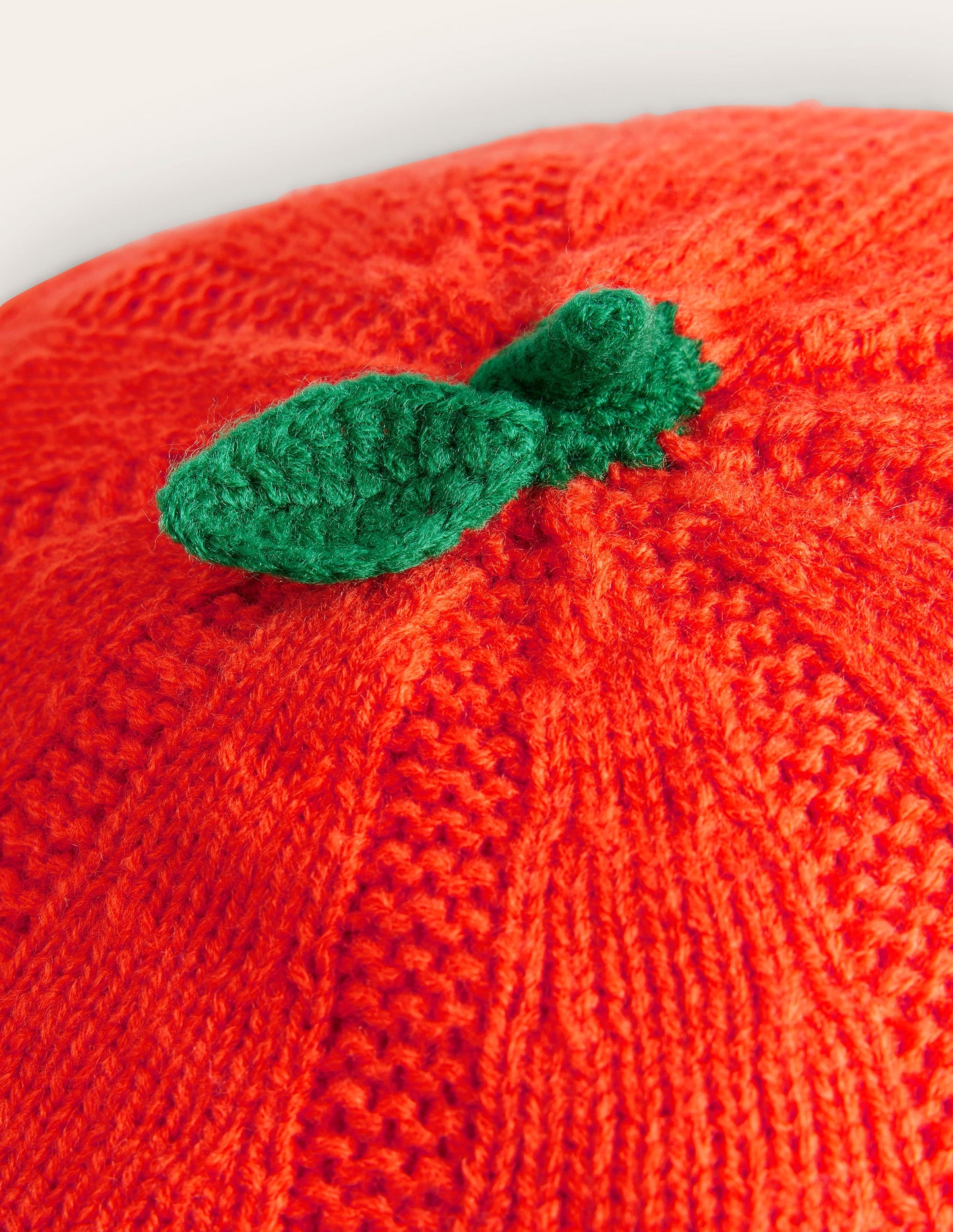 Originelle Baskenmütze-Orange Kürbis