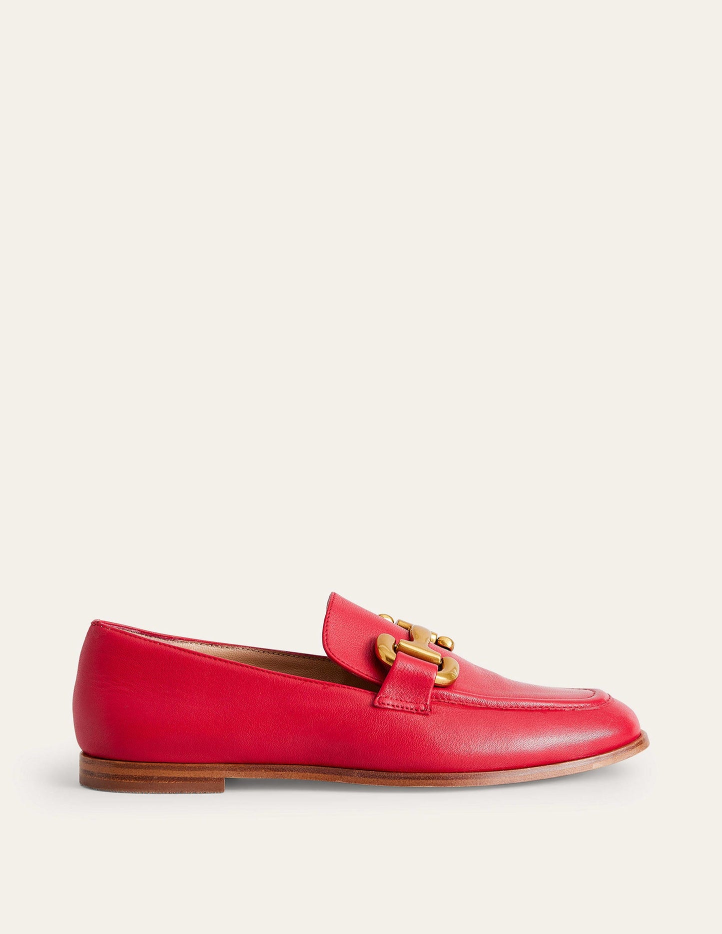 Mocassins Iris à mors-Briefkastenrot
