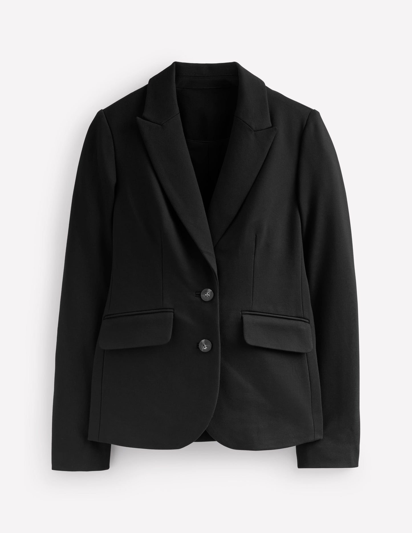 Marylebone Ponte-Blazer-Schwarz