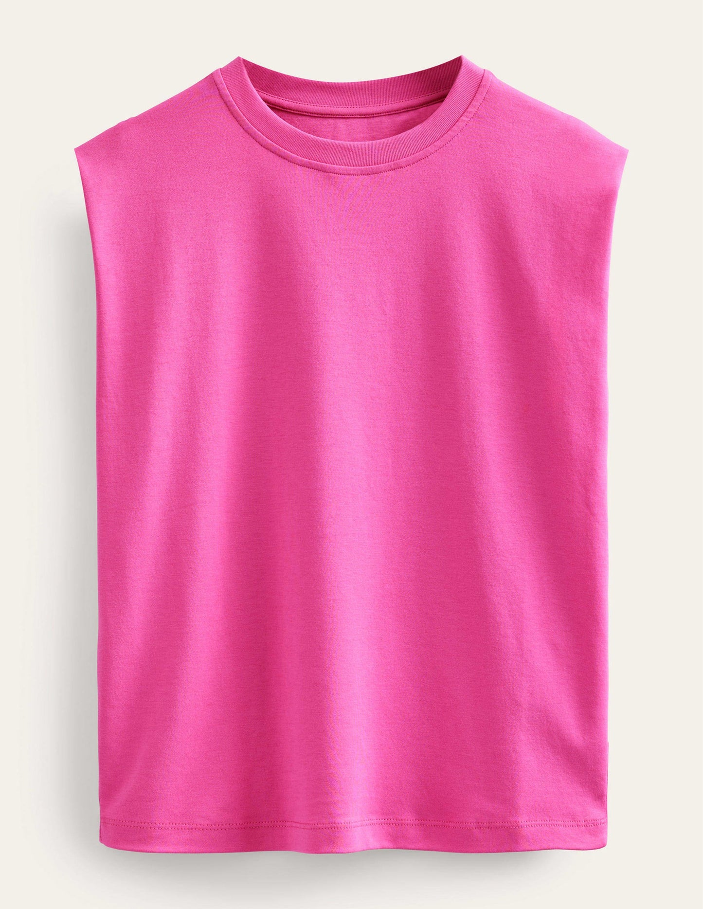 Ärmelloses Oberteil-Magenta