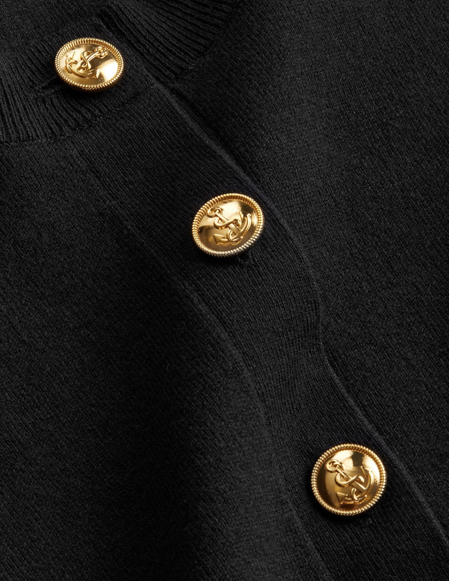 Lässiges Strick-Minikleid-Schwarz