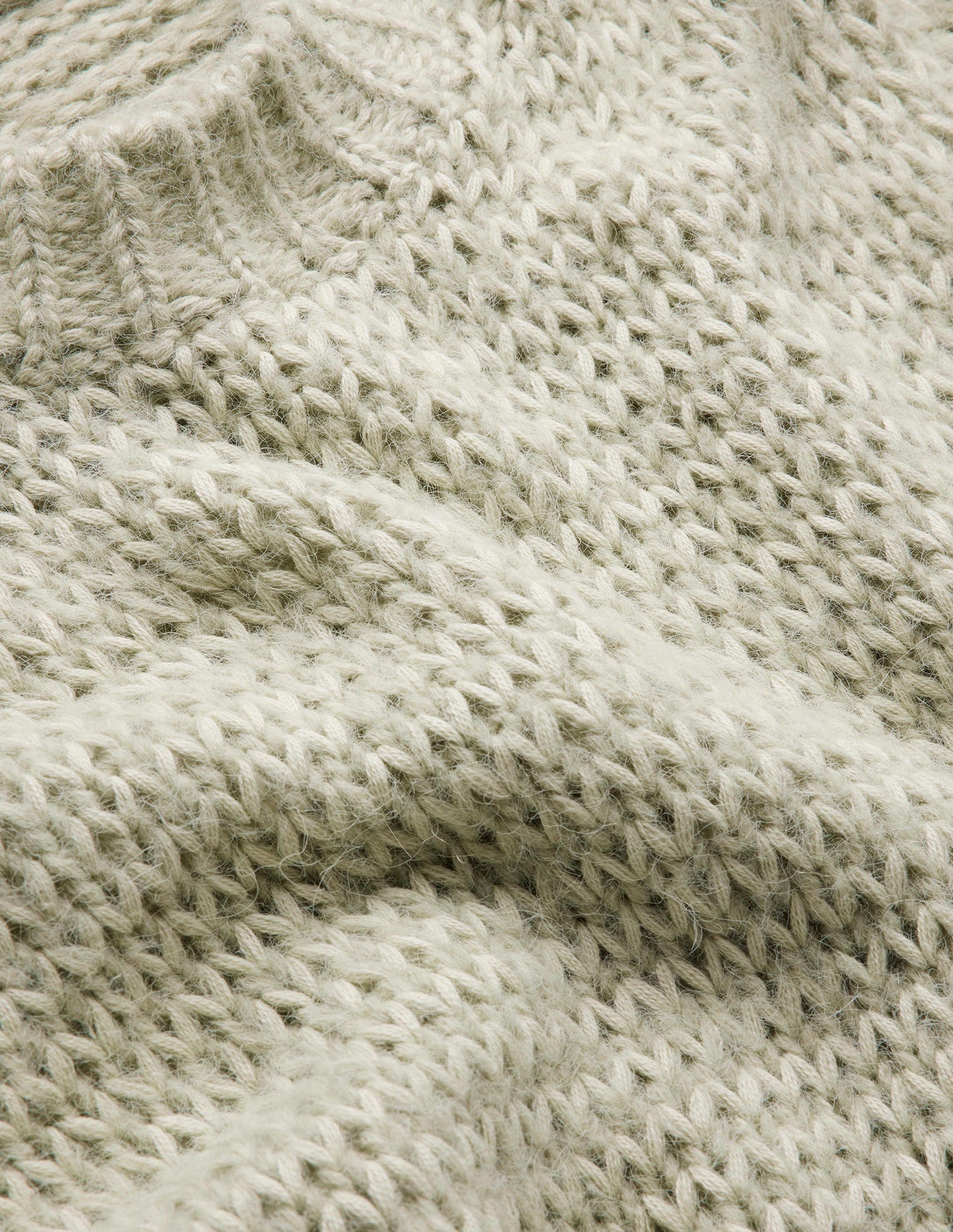 Pullover mit offenen Maschen-Saftiges Grün