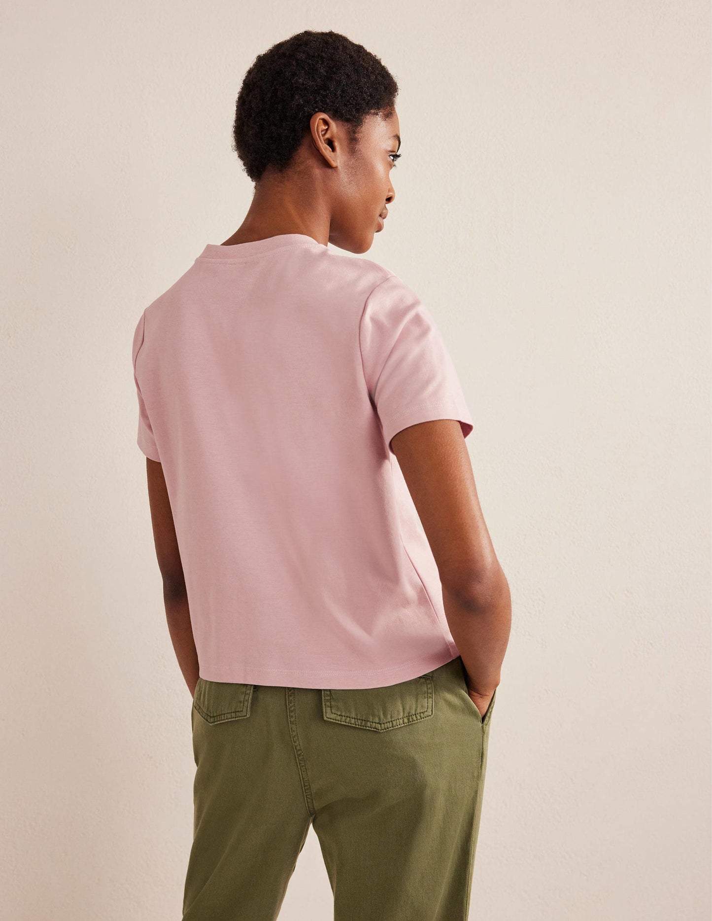 Perfect Cotton T-Shirt-Milkshake