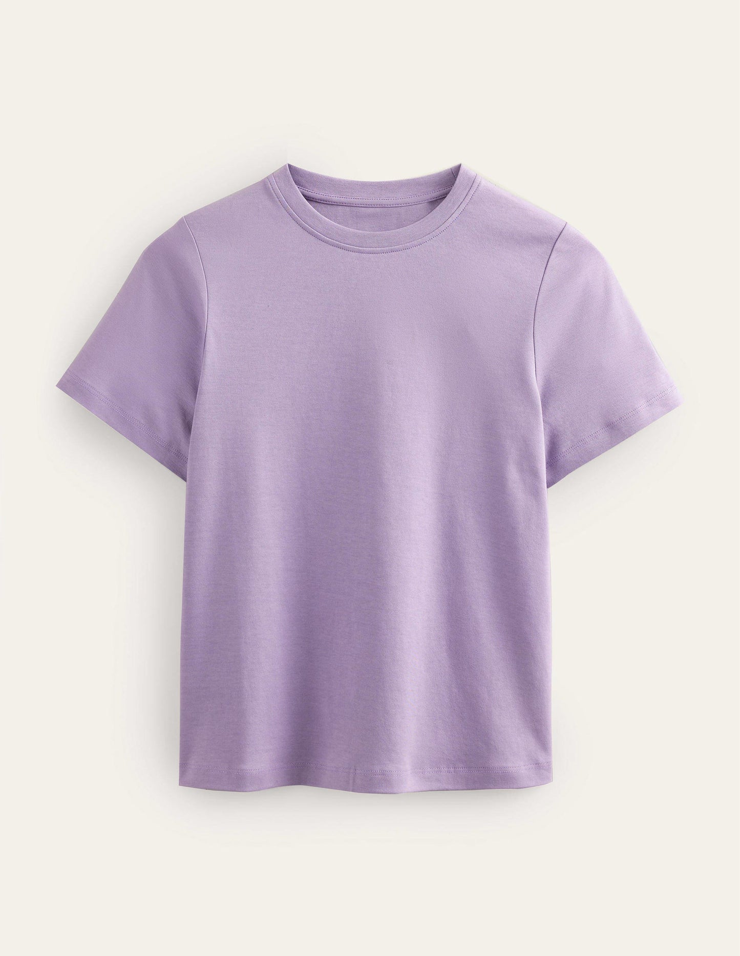 Perfect Cotton T-Shirt-Wild Thistle