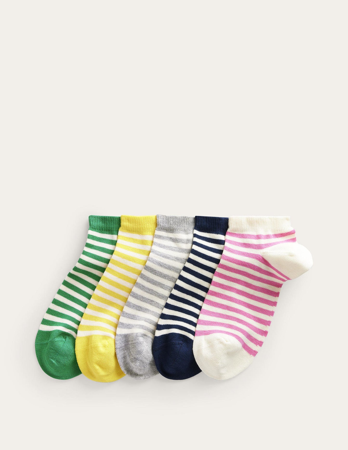 Sportsocken im 5er-Pack-Bretonische Streifen