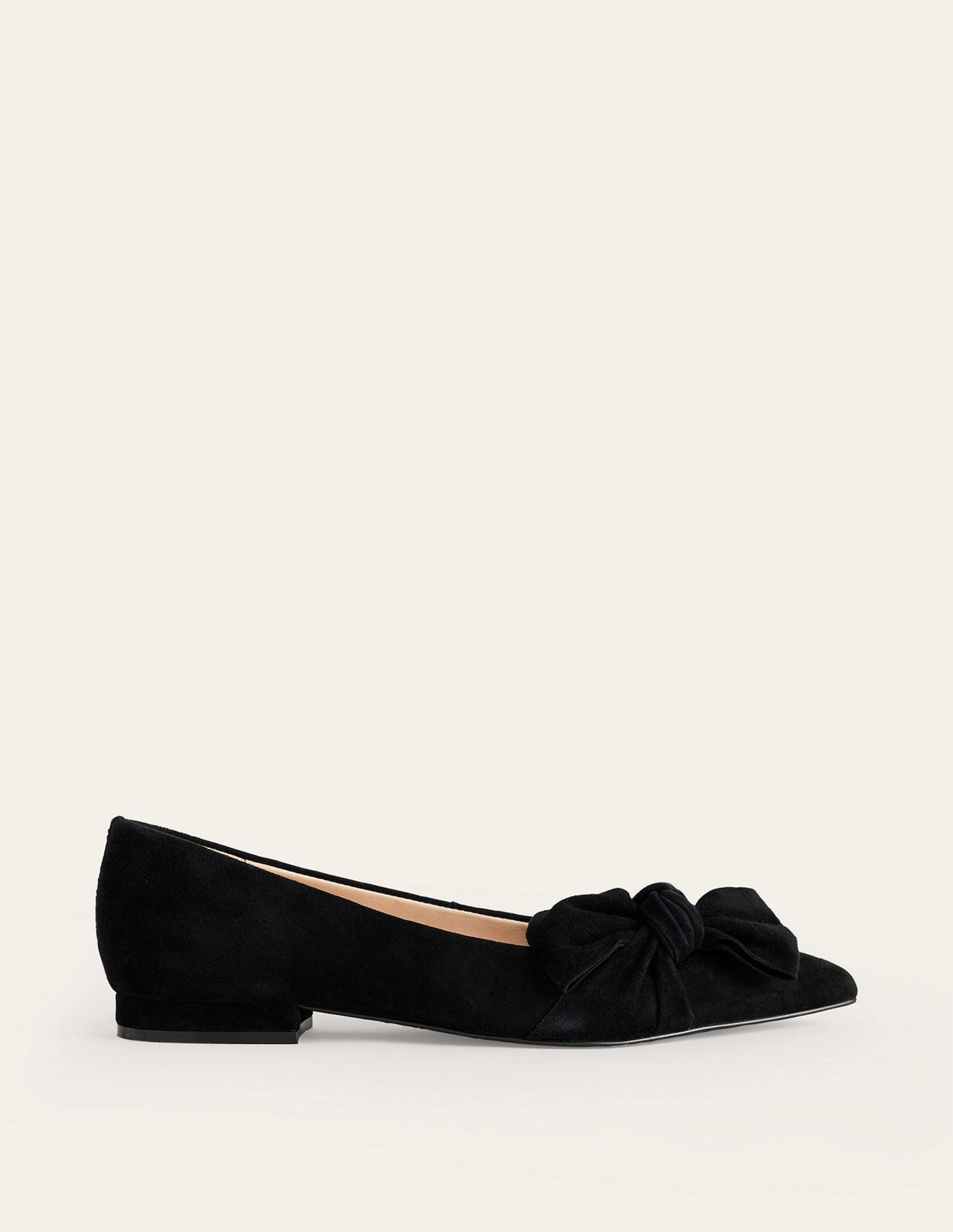 Ballerinas mit Schleife-Schwarz