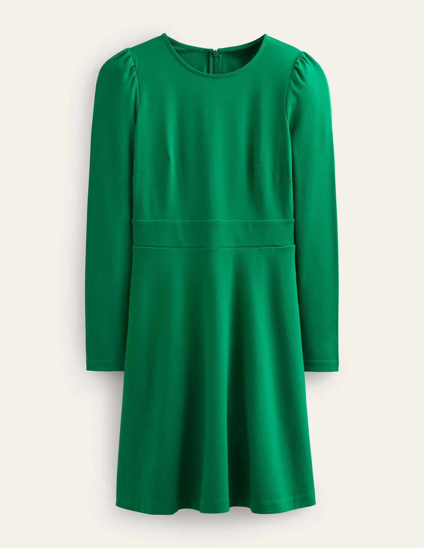 Sabrina Ponte-Kleid-Veridiangrün