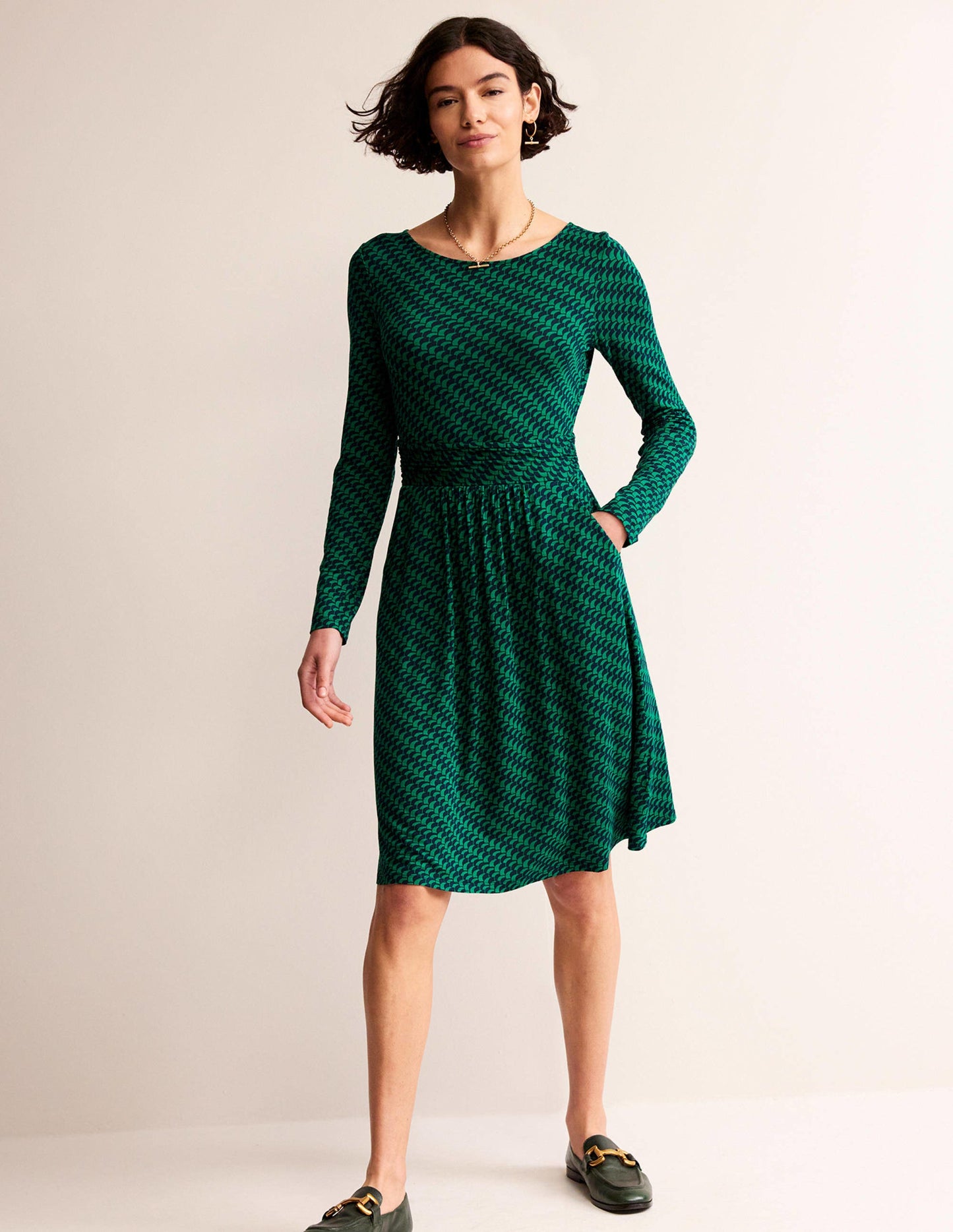 Abigail Jerseykleid-Veridiangrün, Geo-Fall