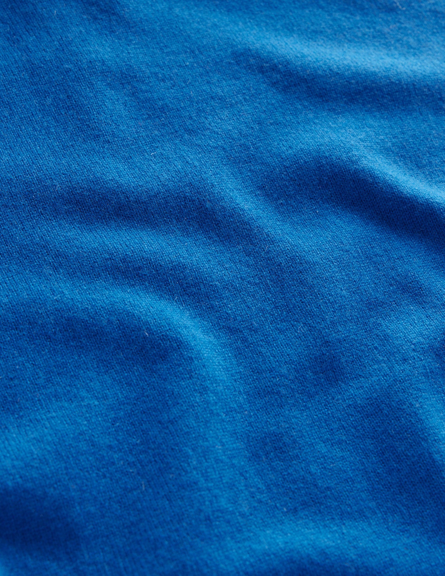 Eva Rollkragenpullover aus Kaschmir-Cyanblau