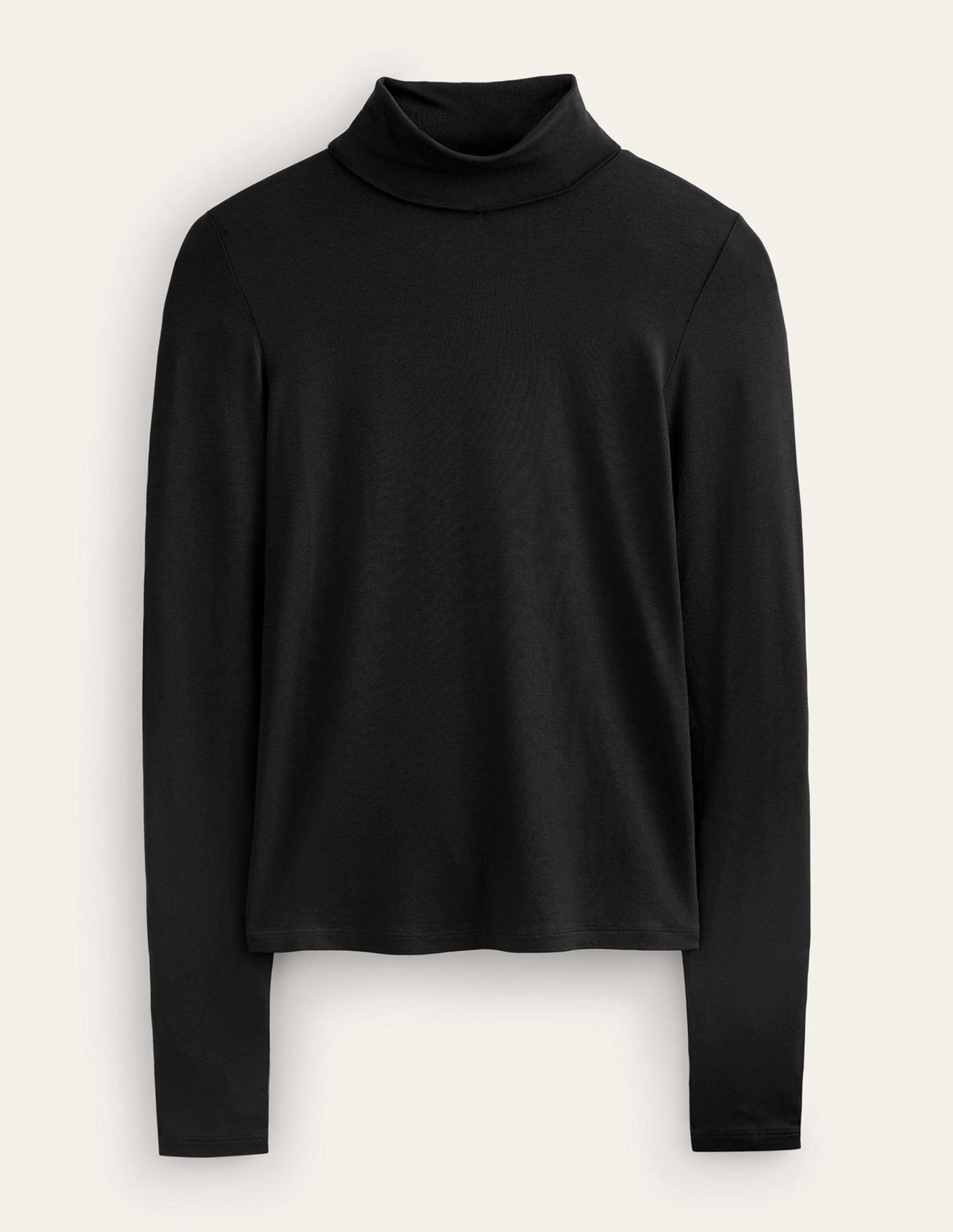 Polly Jersey-Oberteil-Schwarz