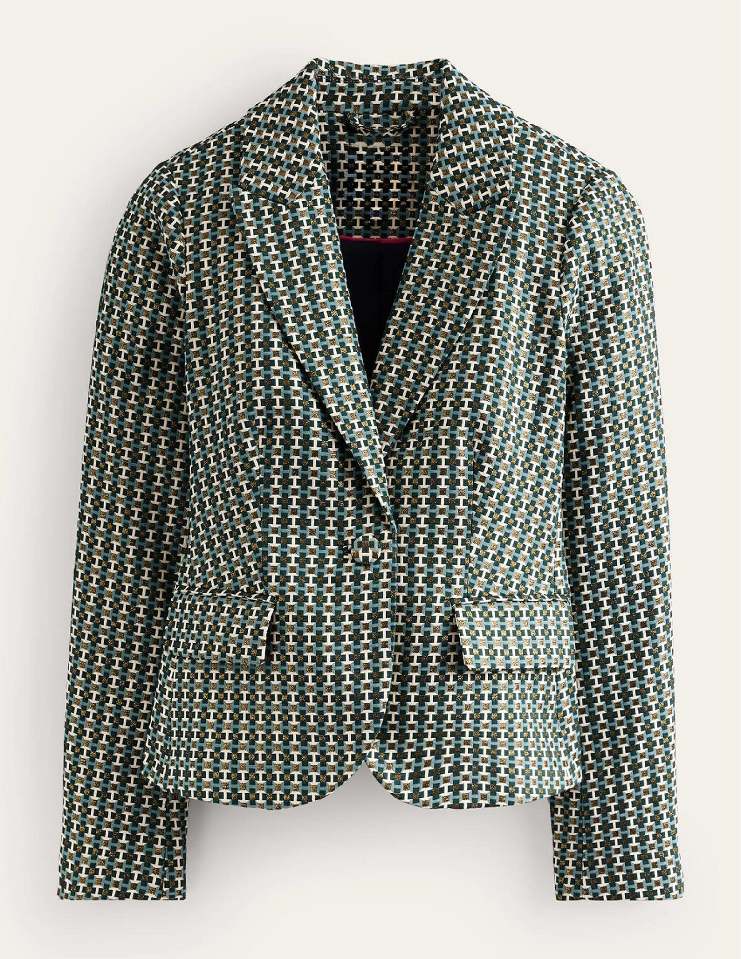 Le blazer Canonbury en jacquard-Jacquard
