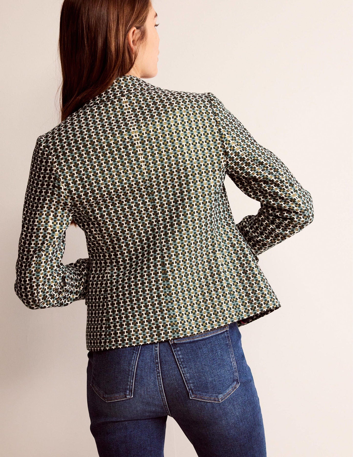 Le blazer Canonbury en jacquard-Jacquard