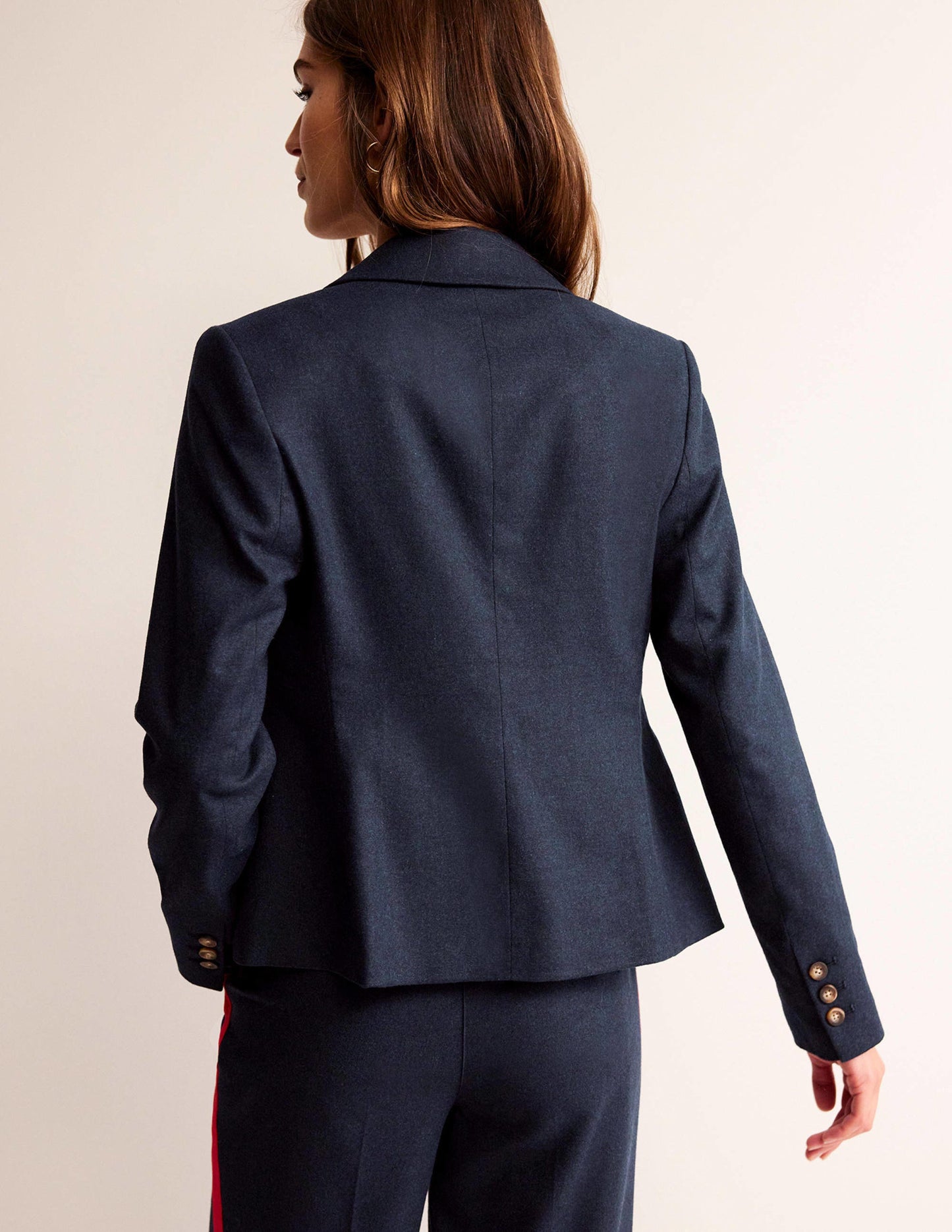 Der Canonbury Woll-Blazer-Marineblau