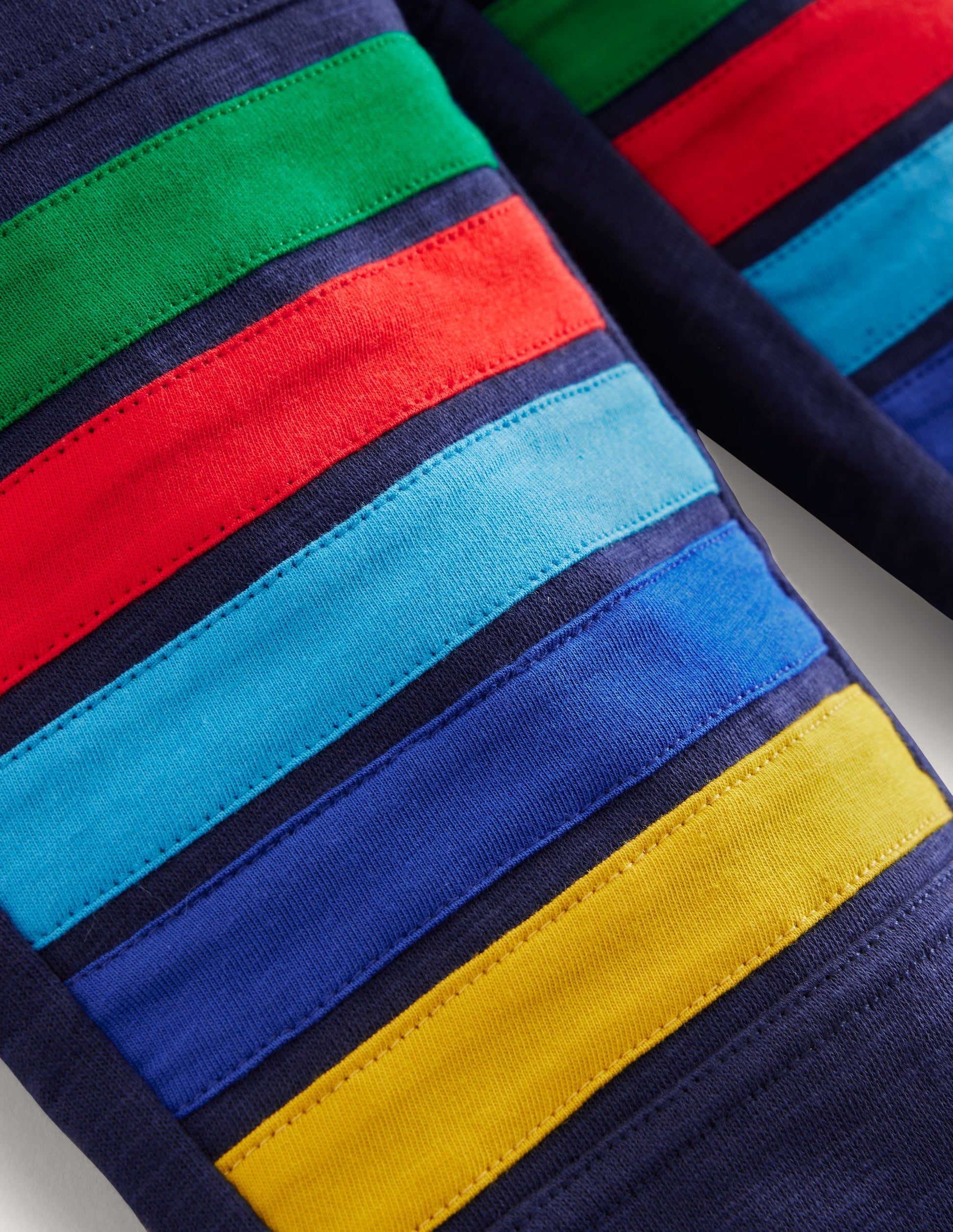 Jogginghose mit verstärktem Knie-Aristocratic Blue/ Ivory Stripe-7