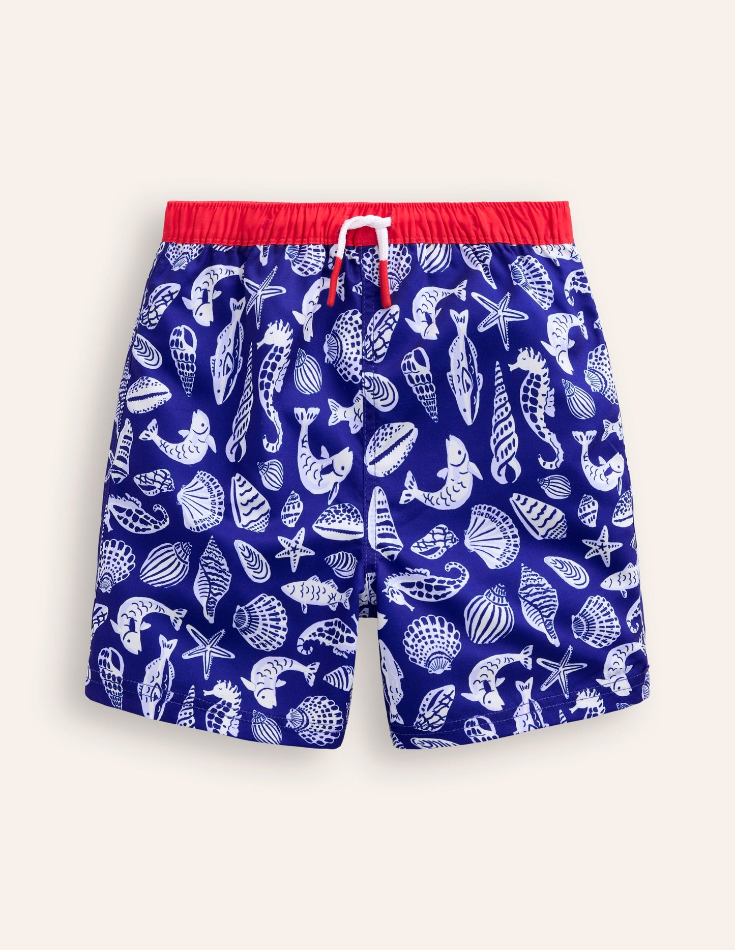 Badeshorts-Saphirblau Meeresstrand