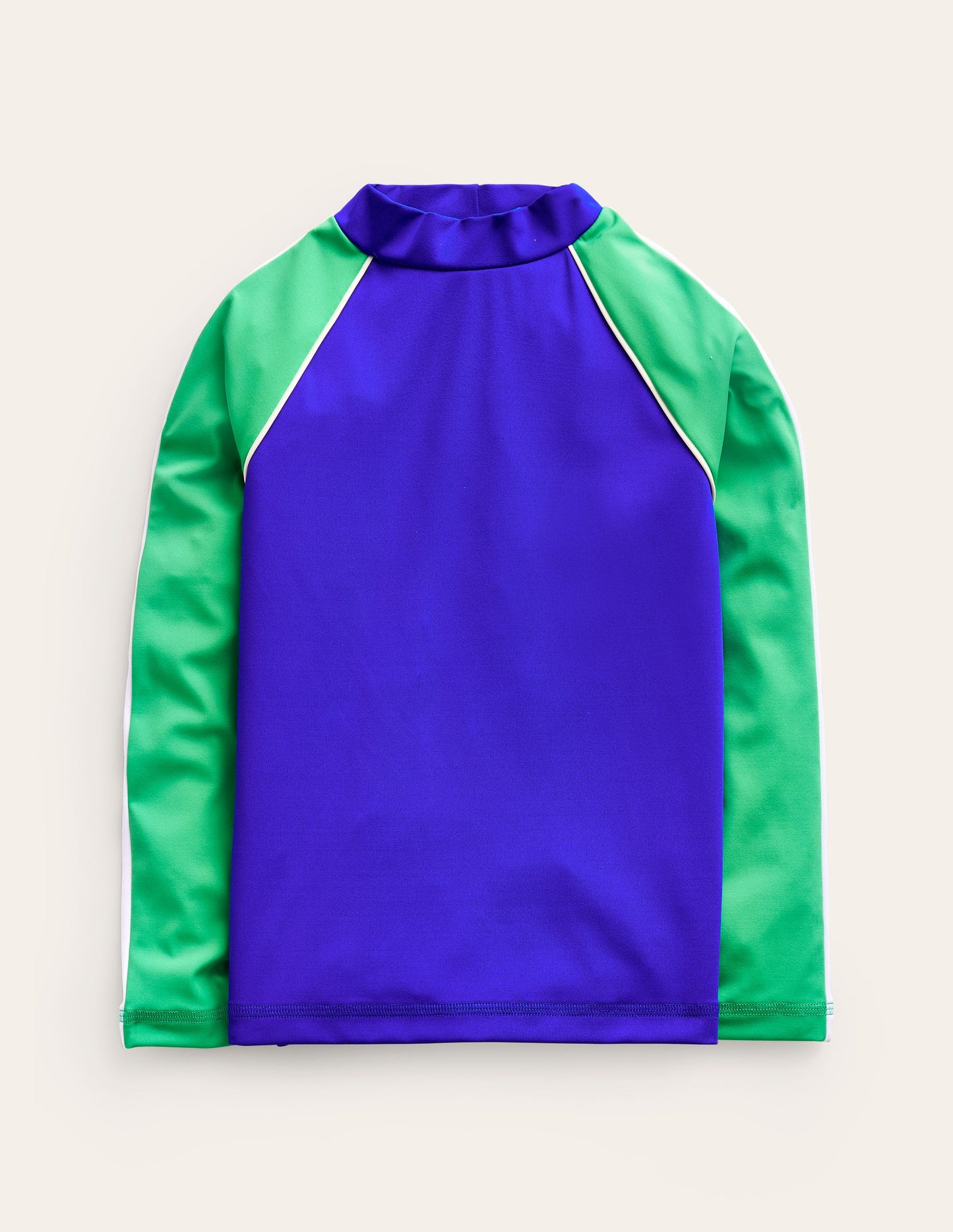 Badeshirt-Blaureiher/Erbsengrün